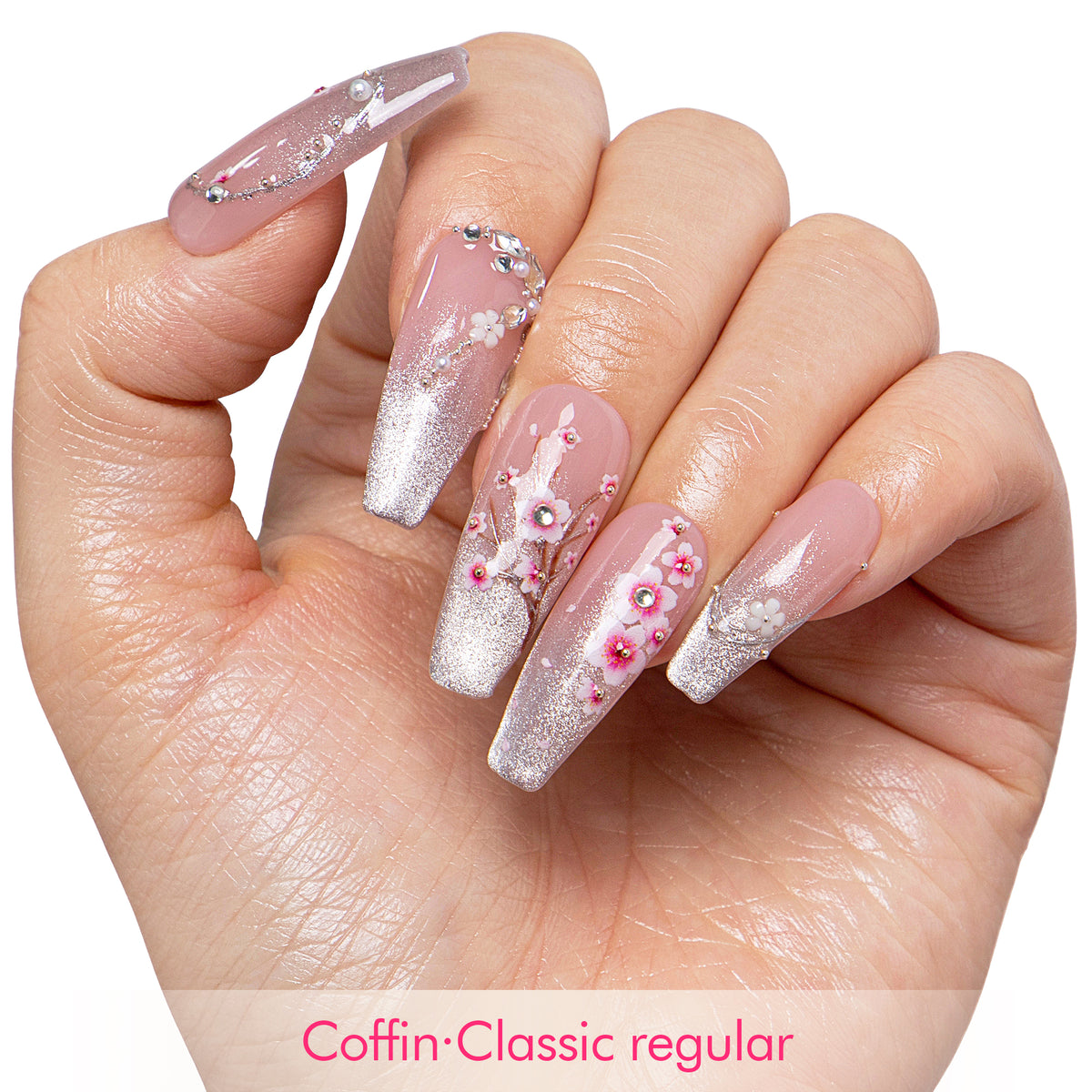 Sweet Sakura Handmade Nails H559