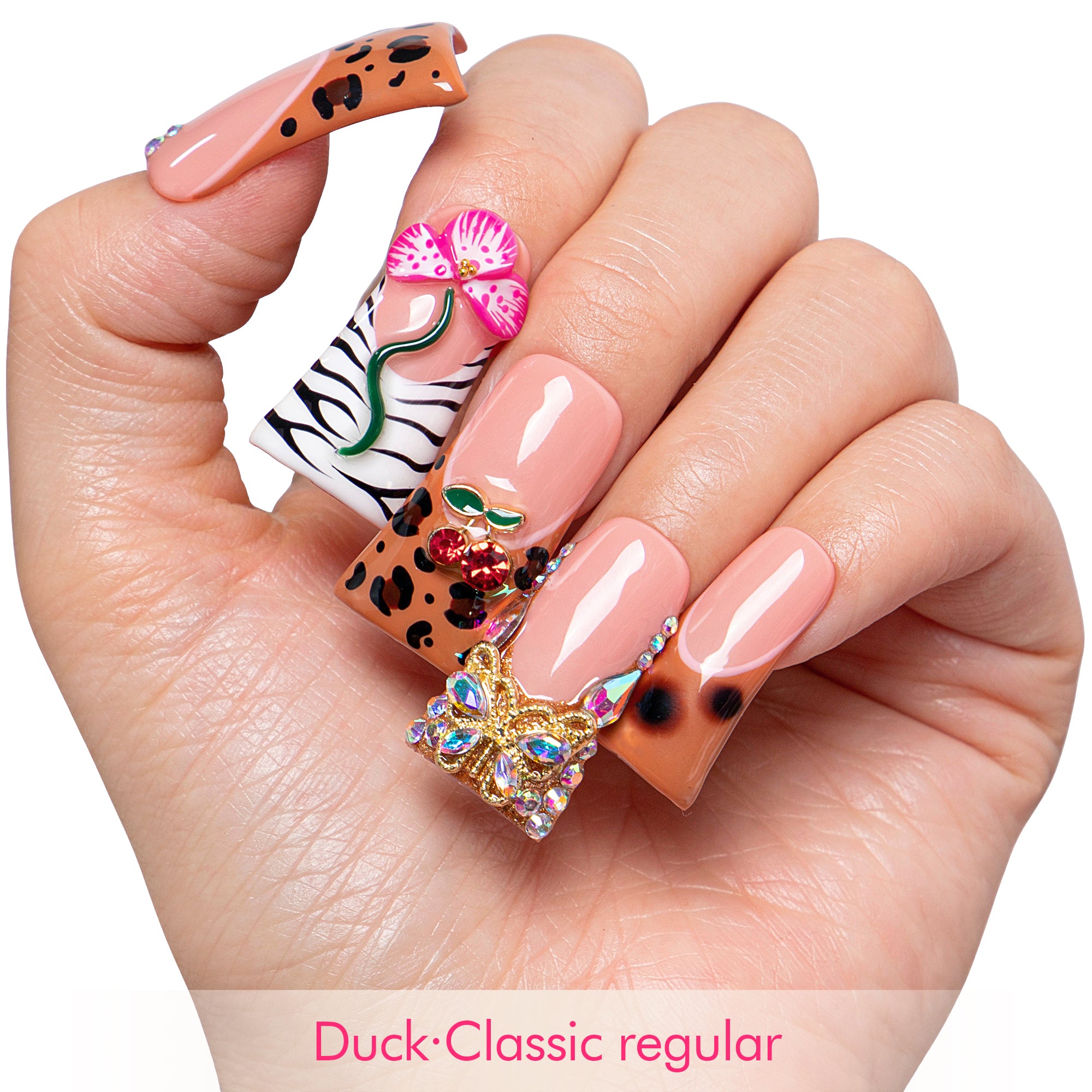 Forbidden Fruit Energy Handmade Nails H572