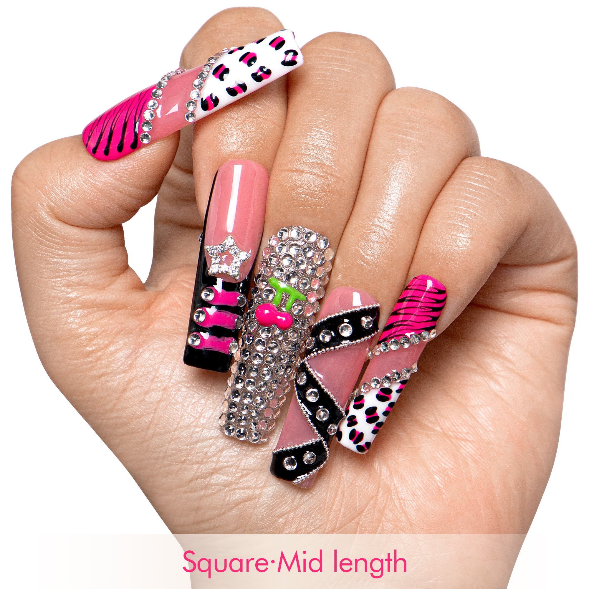 Text Me Never Handmade Nails H575