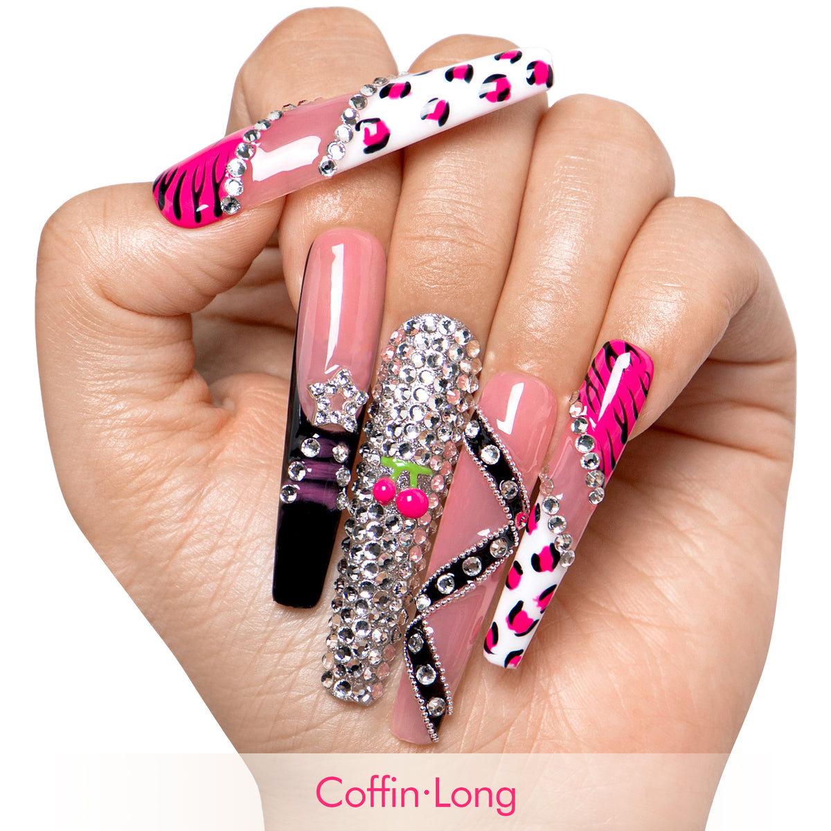 Text Me Never Handmade Nails H575