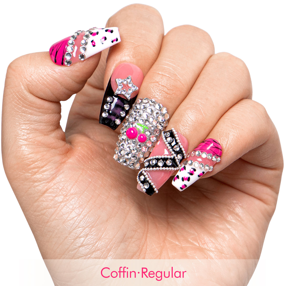 Text Me Never Handmade Nails H575