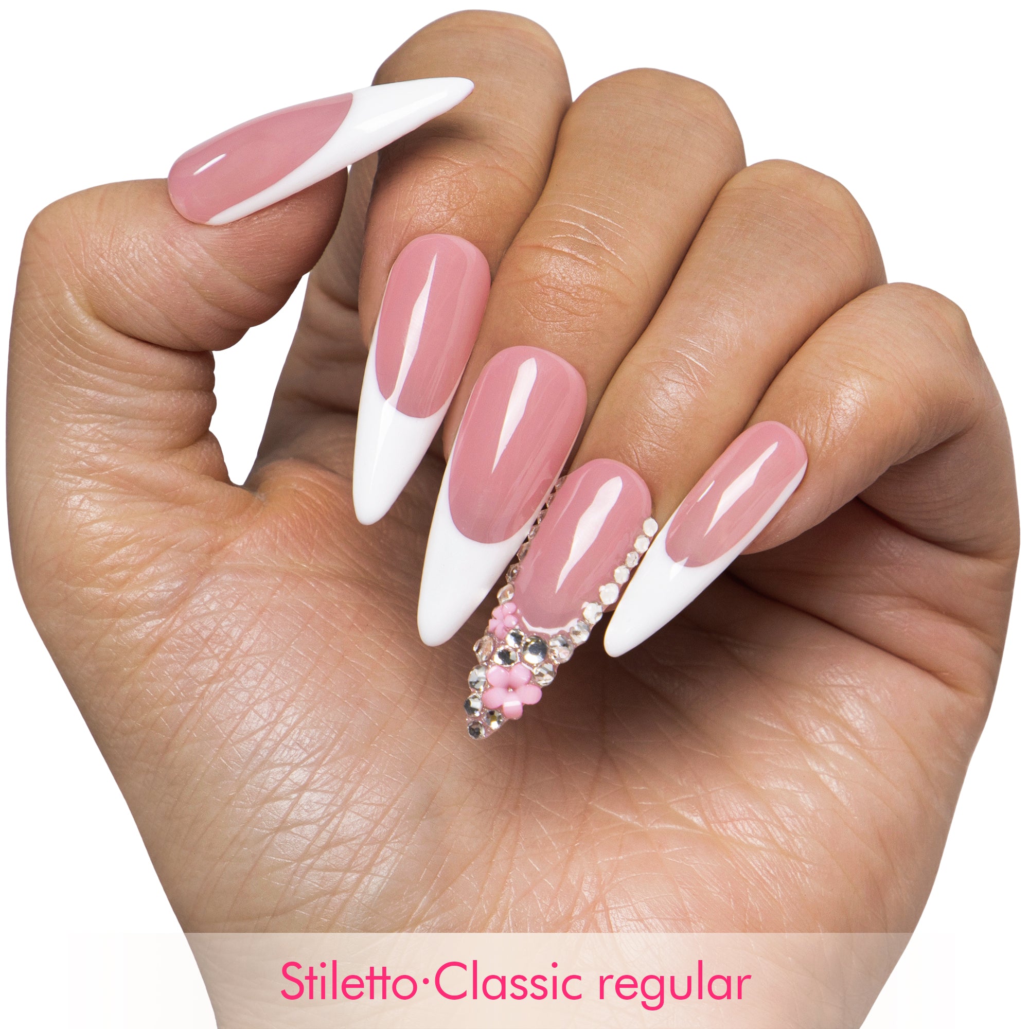 Flirt Alert Handmade Nails H578