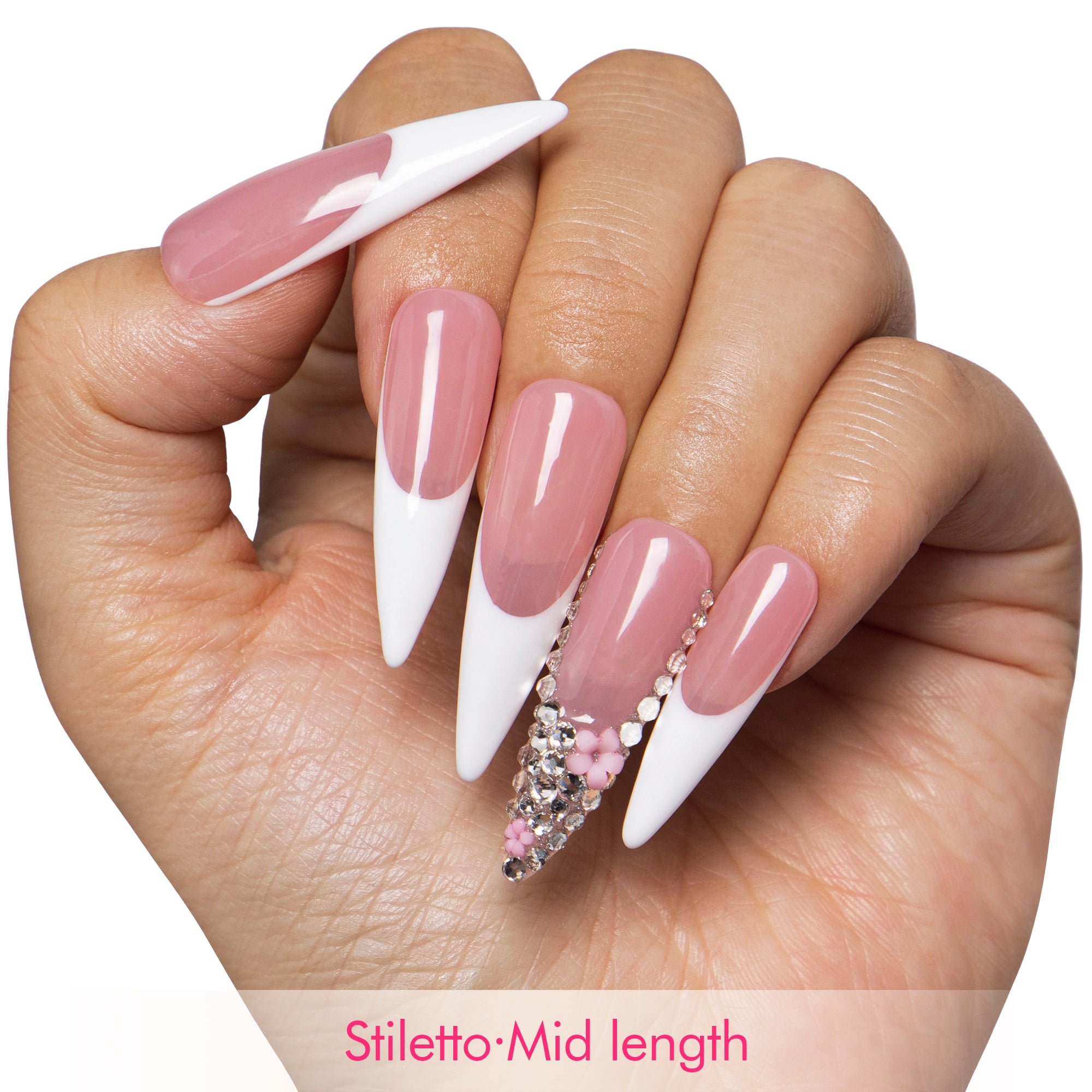 Flirt Alert Handmade Nails H578