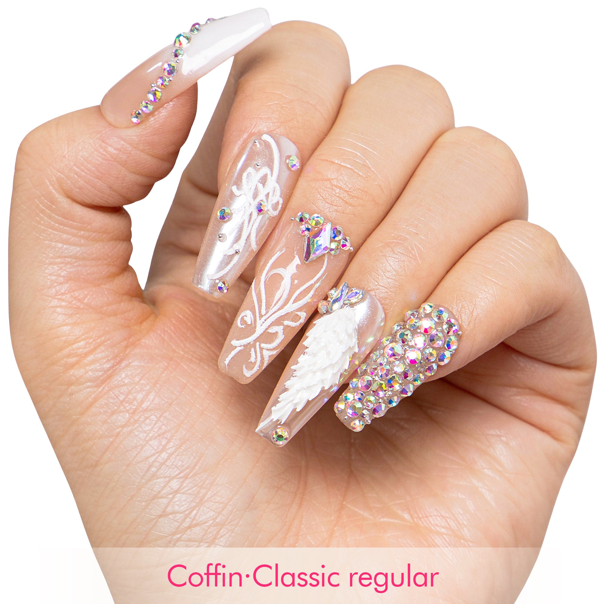 Like a Virgo Handmade Nails H596