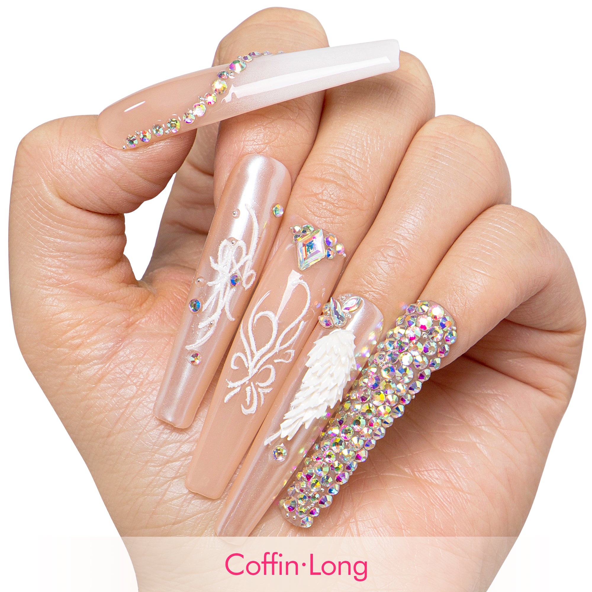 Like a Virgo Handmade Nails H596