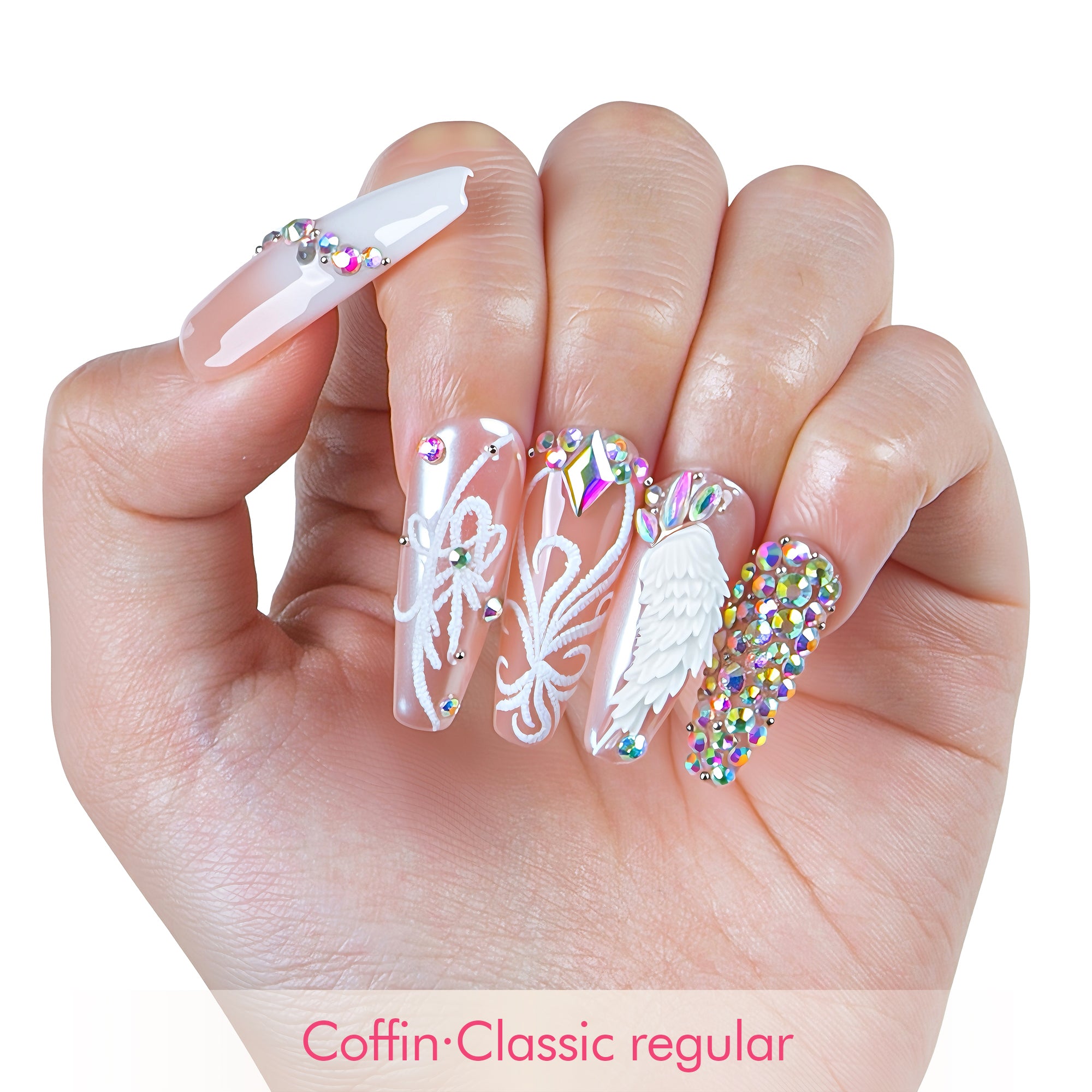 Like a Virgo Handmade Nails H596