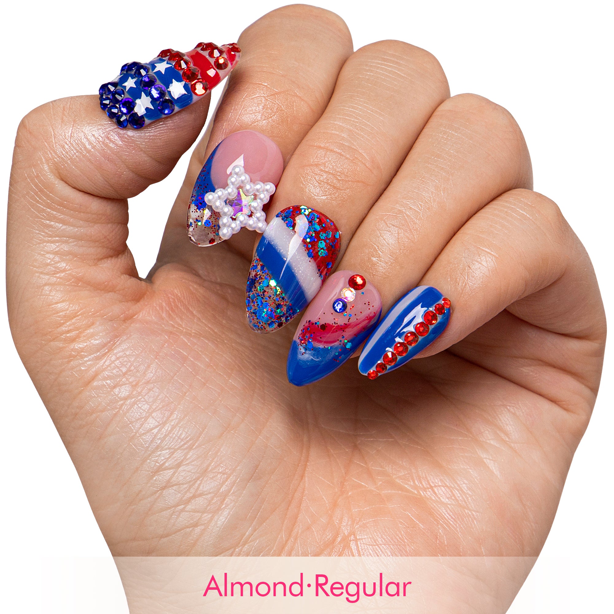 Baby, You are a firework Handmade Nails H602