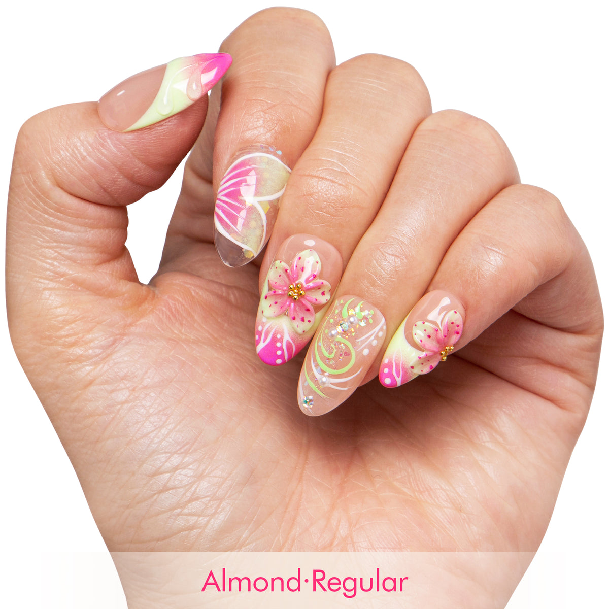 Flower Child Handmade Nails H607