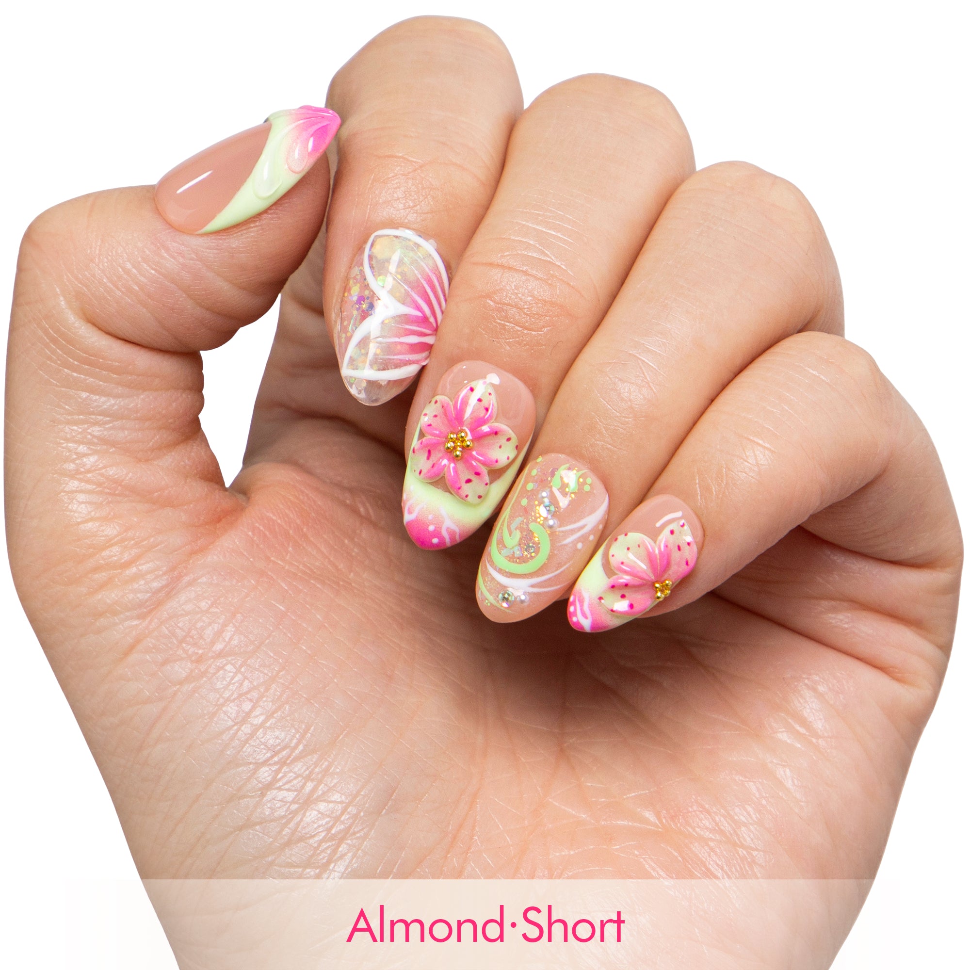 Flower Child Handmade Nails H607