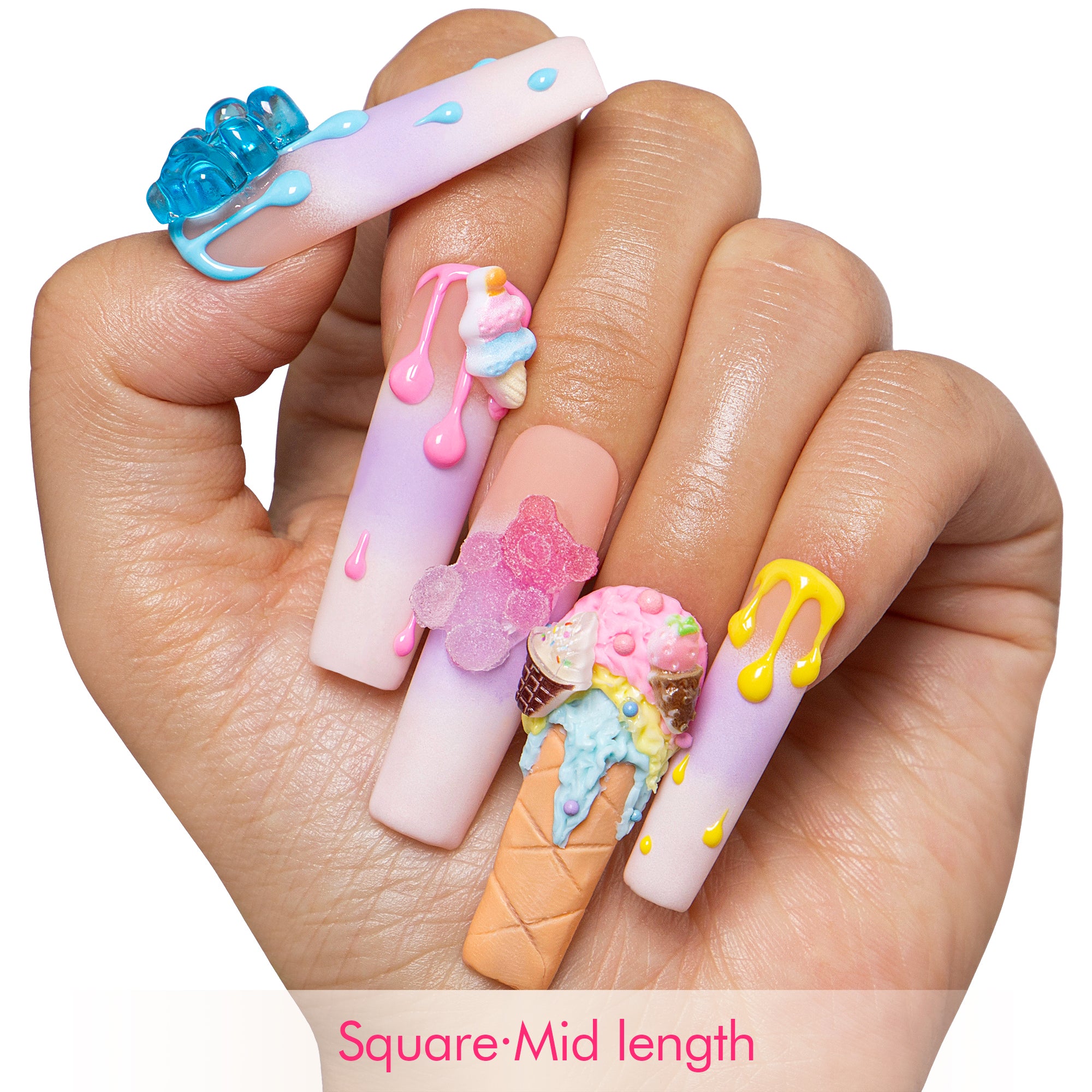 Drippin’ Not feelin’ Handmade Nails H618