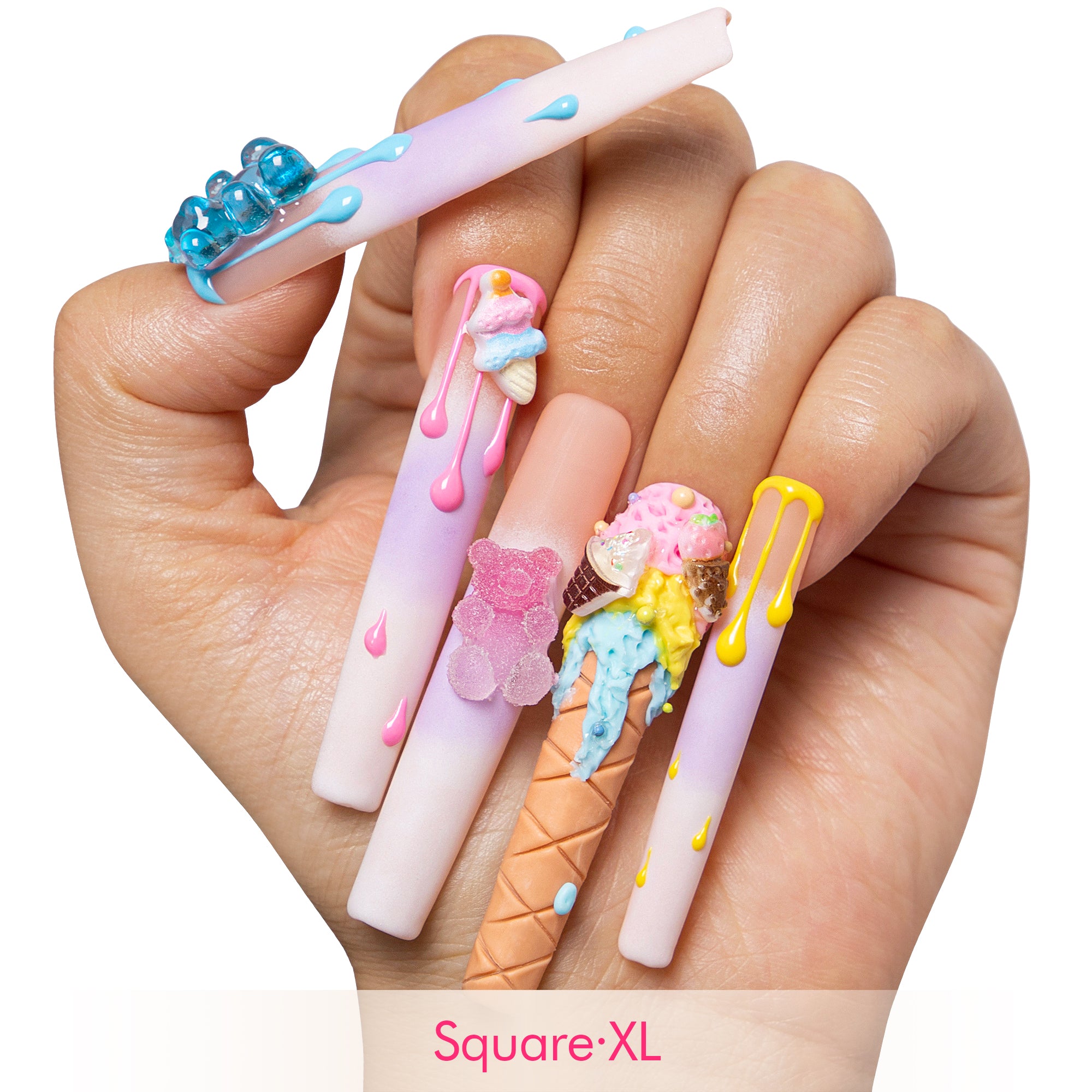 Drippin’ Not feelin’ Handmade Nails H618
