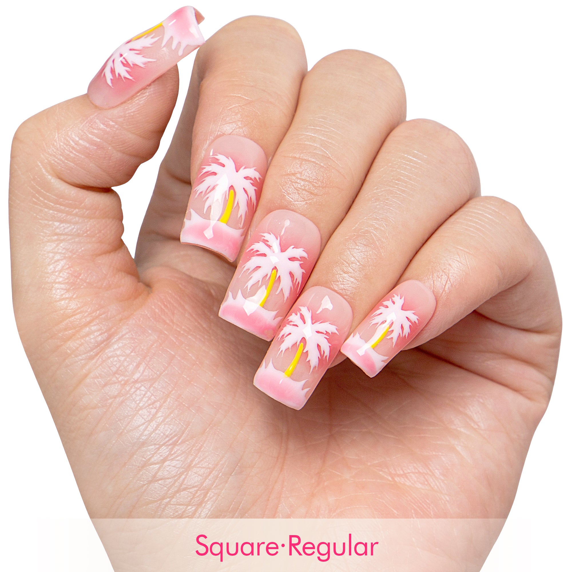 Bubble Pop Electric Handmade Nails GLOW IN THE DARK H625