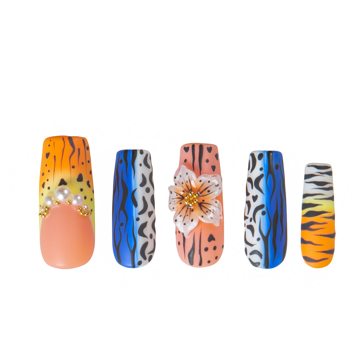 Leopard Lust Handmade Nails H626