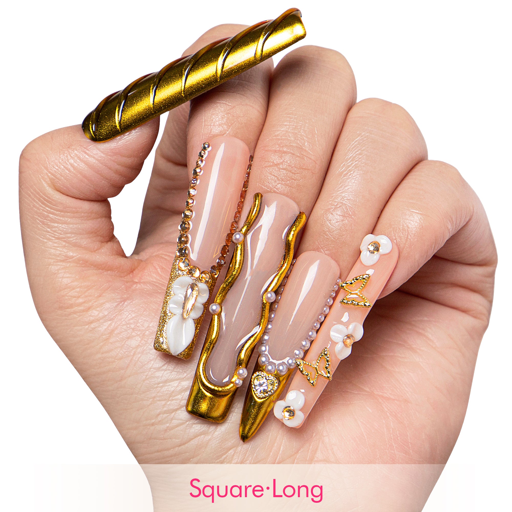 Rich Girl Handmade Nails H628