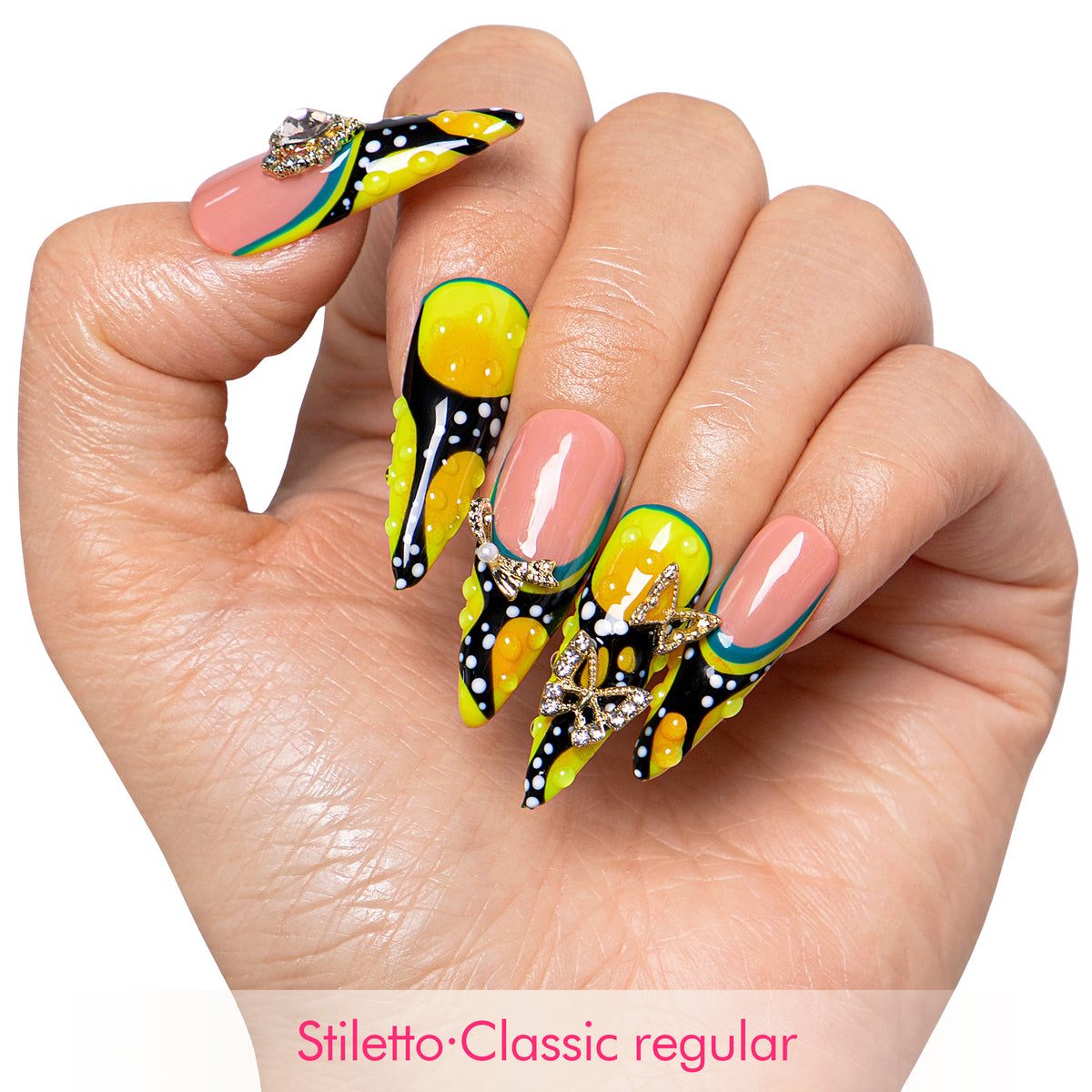 Butterfly Confessions Handmade Nails H630