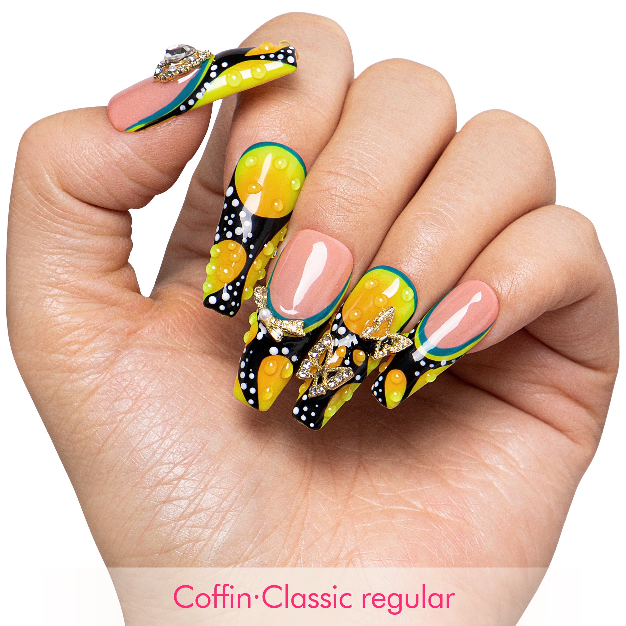 Butterfly Confessions Handmade Nails H630