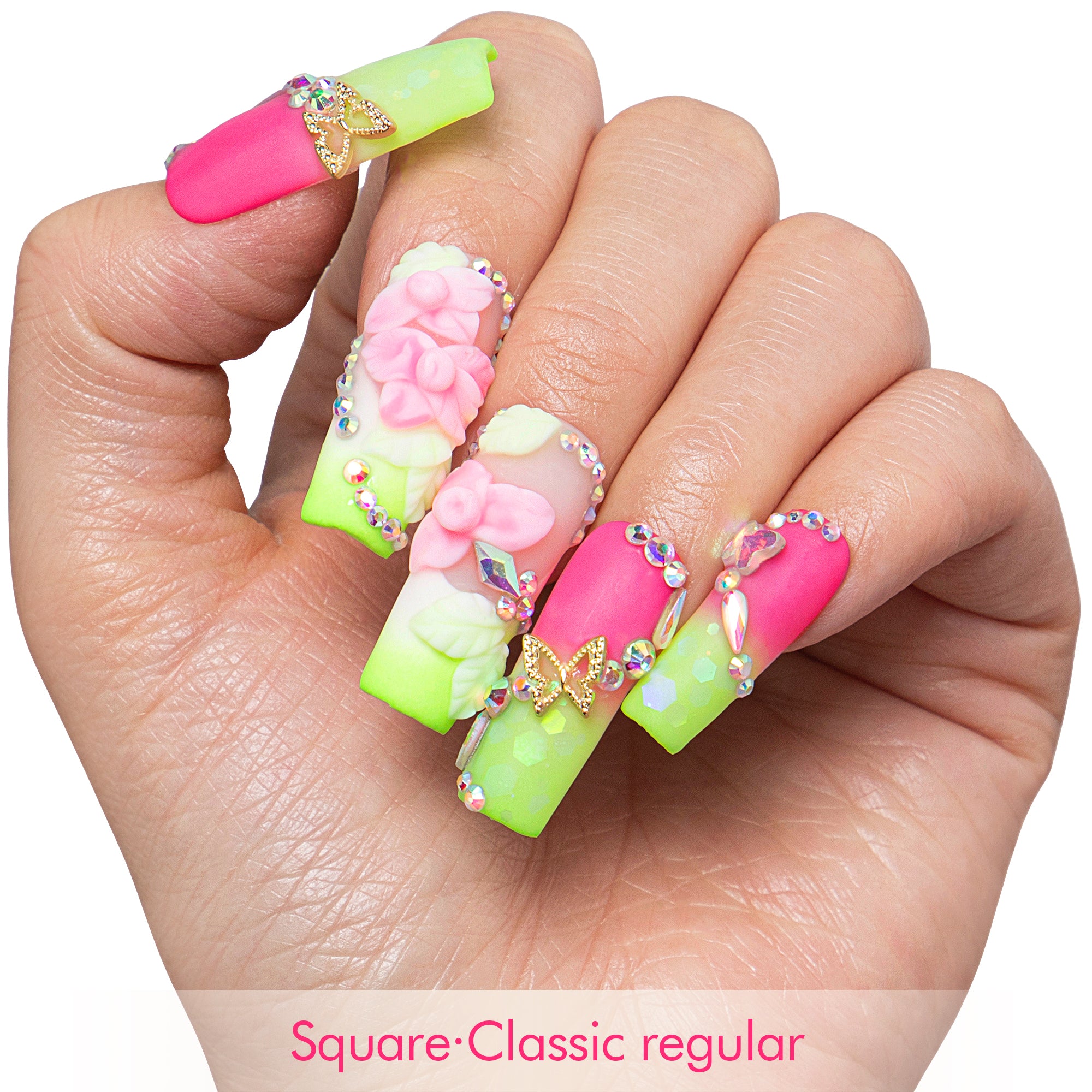 Neon Nectar Handmade Nails H632