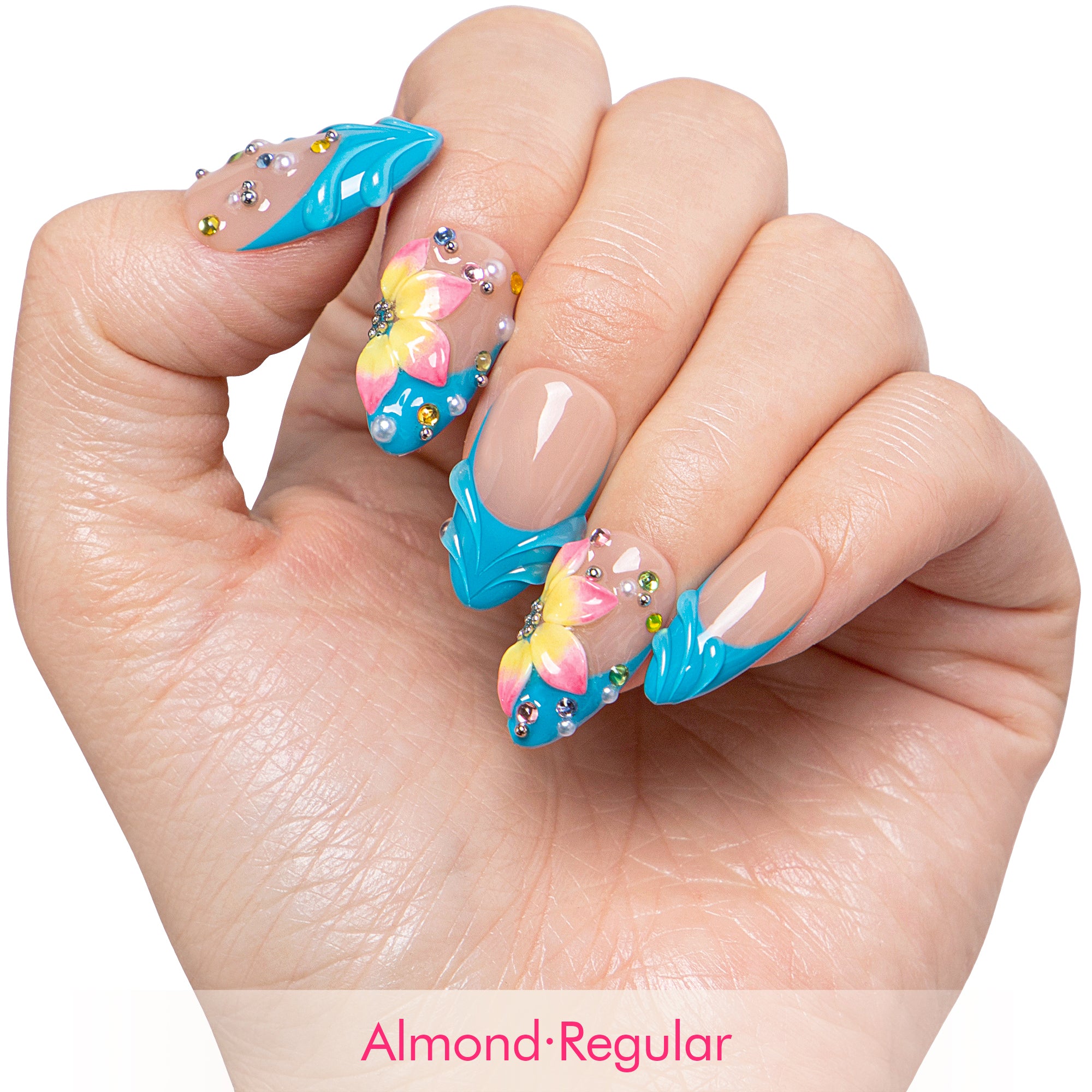 Island Fever Dream Handmade Nails H633