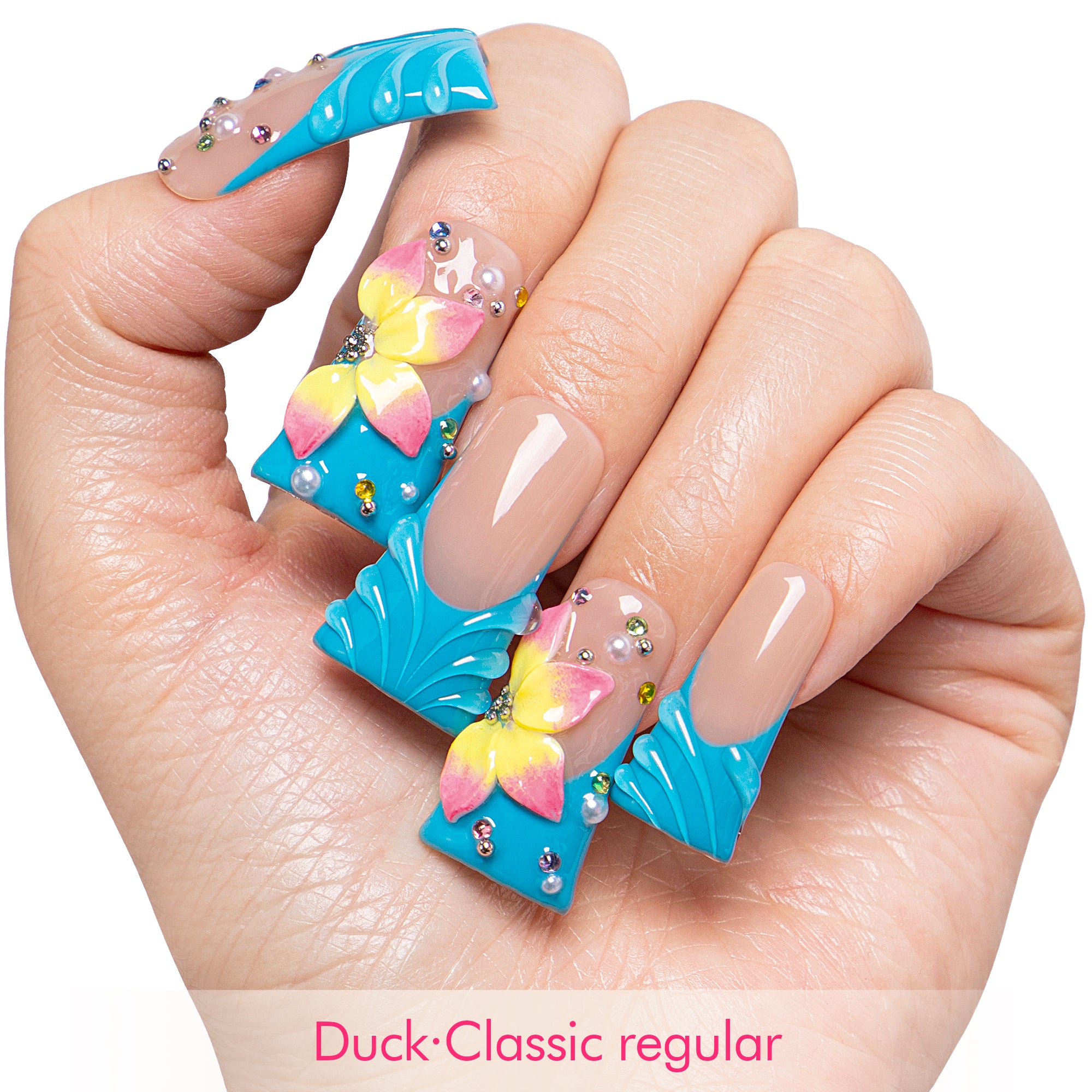 Island Fever Dream Handmade Nails H633