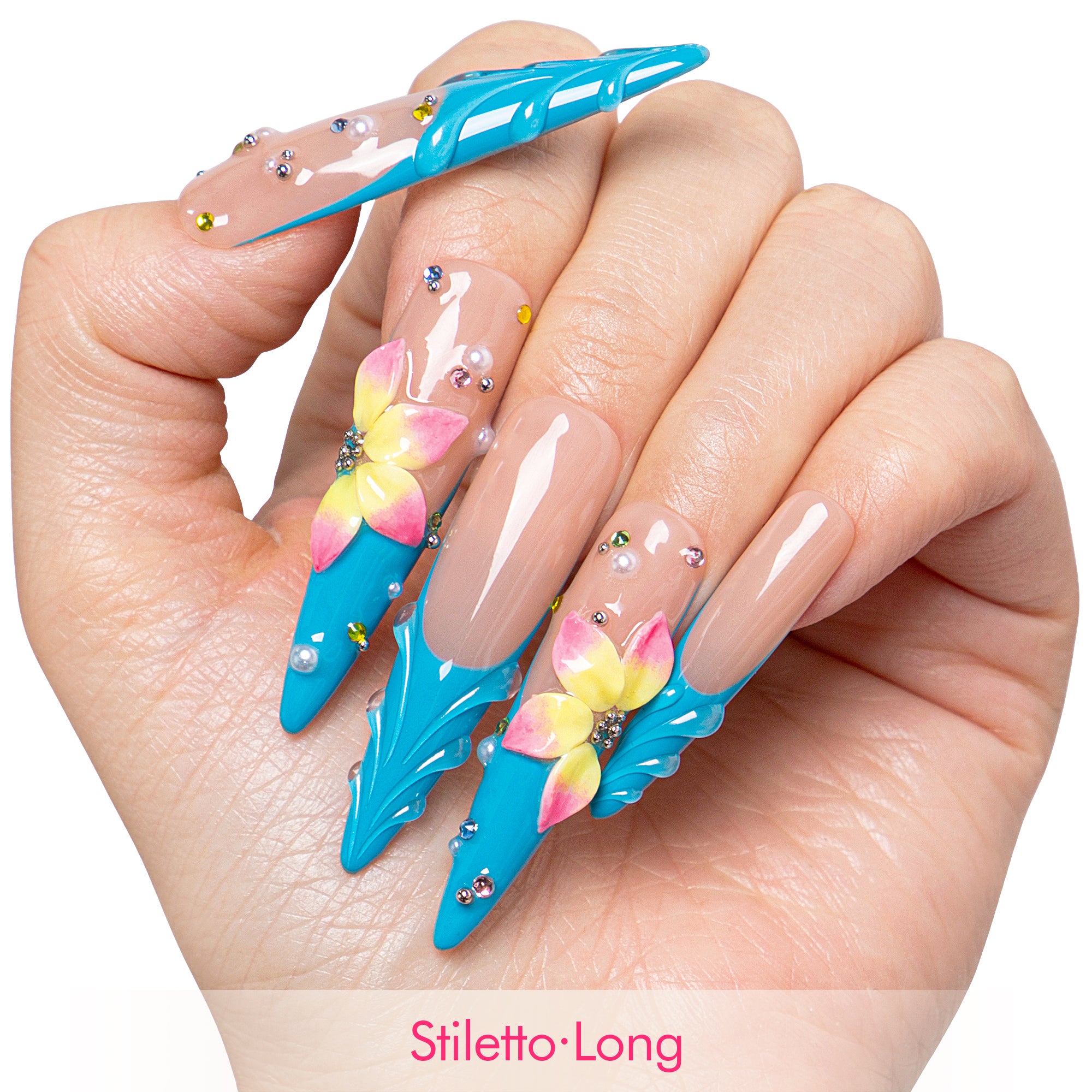 Island Fever Dream Handmade Nails H633