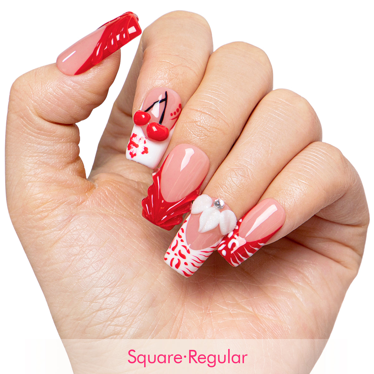 Cherry Blossom Handmade Nails H636