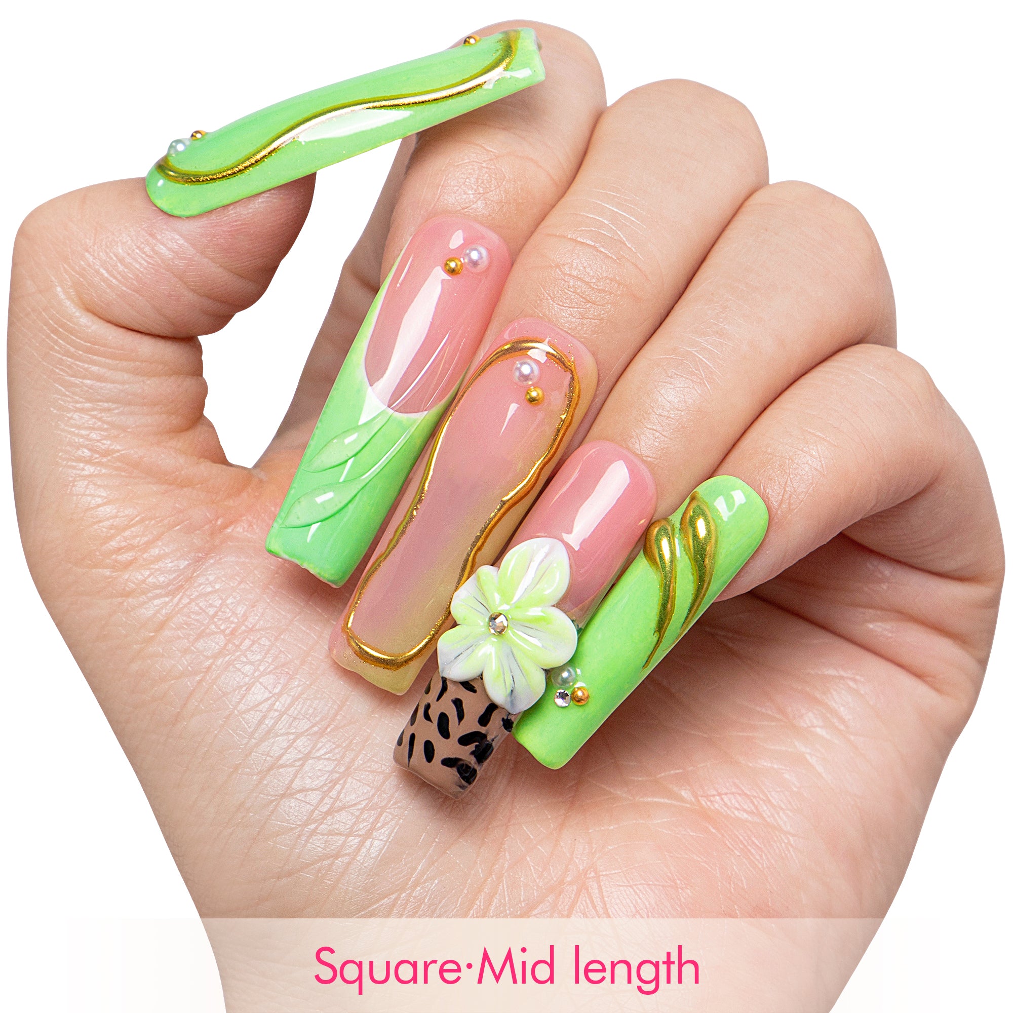 Pretty When I'm Petty Handmade Nails H637