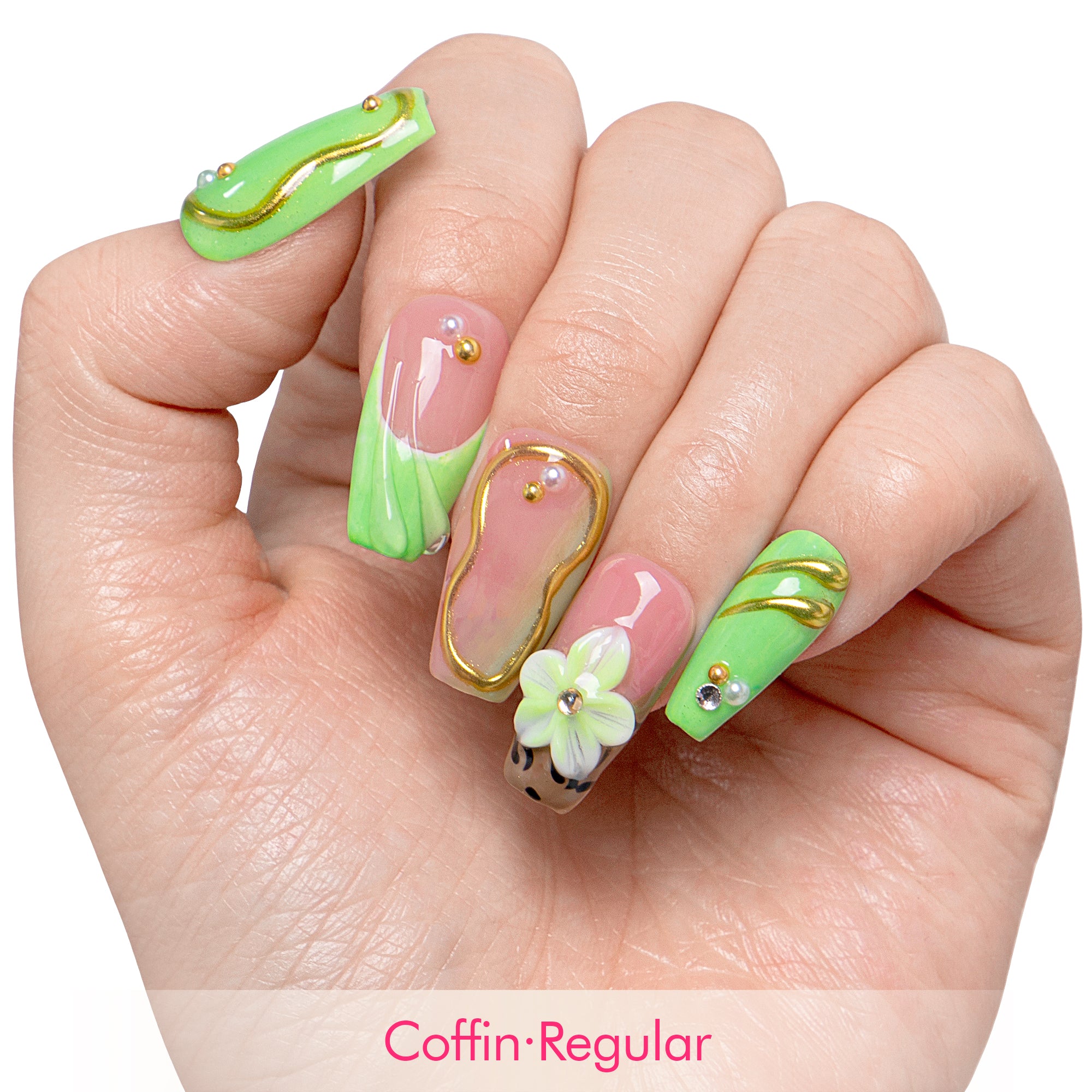 Pretty When I'm Petty Handmade Nails H637
