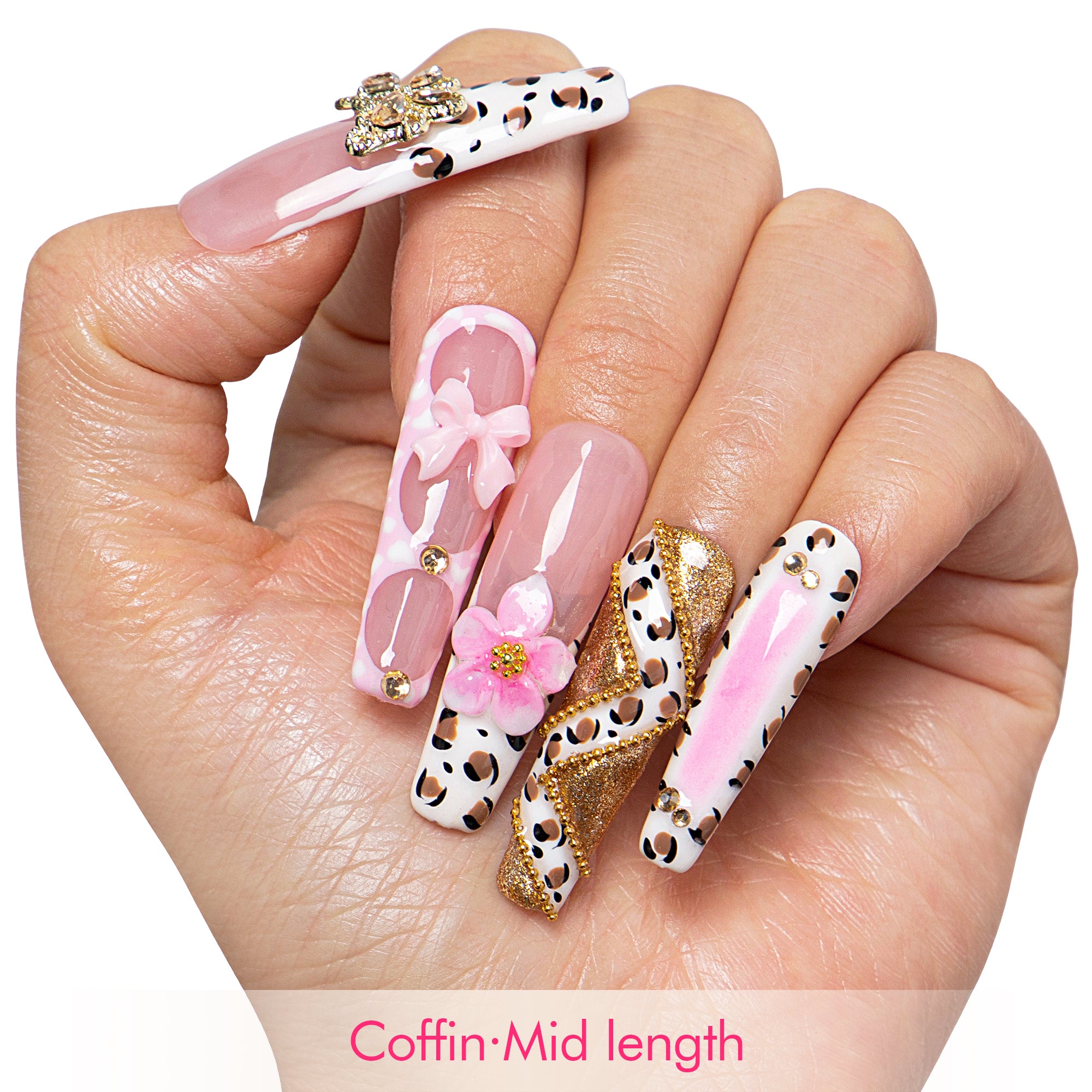 Pretty and Untamed Handmade Nails H638