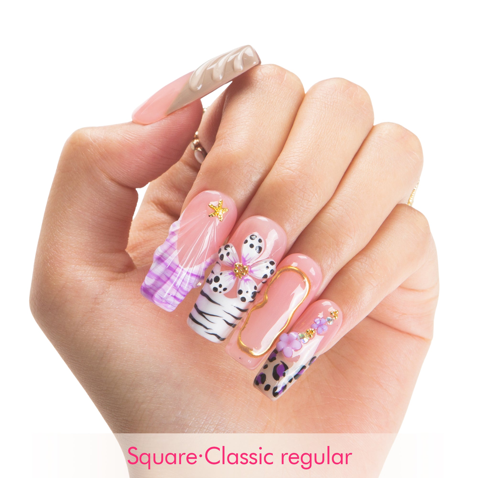 Glow Now, Cry Later Handmade Nails H640