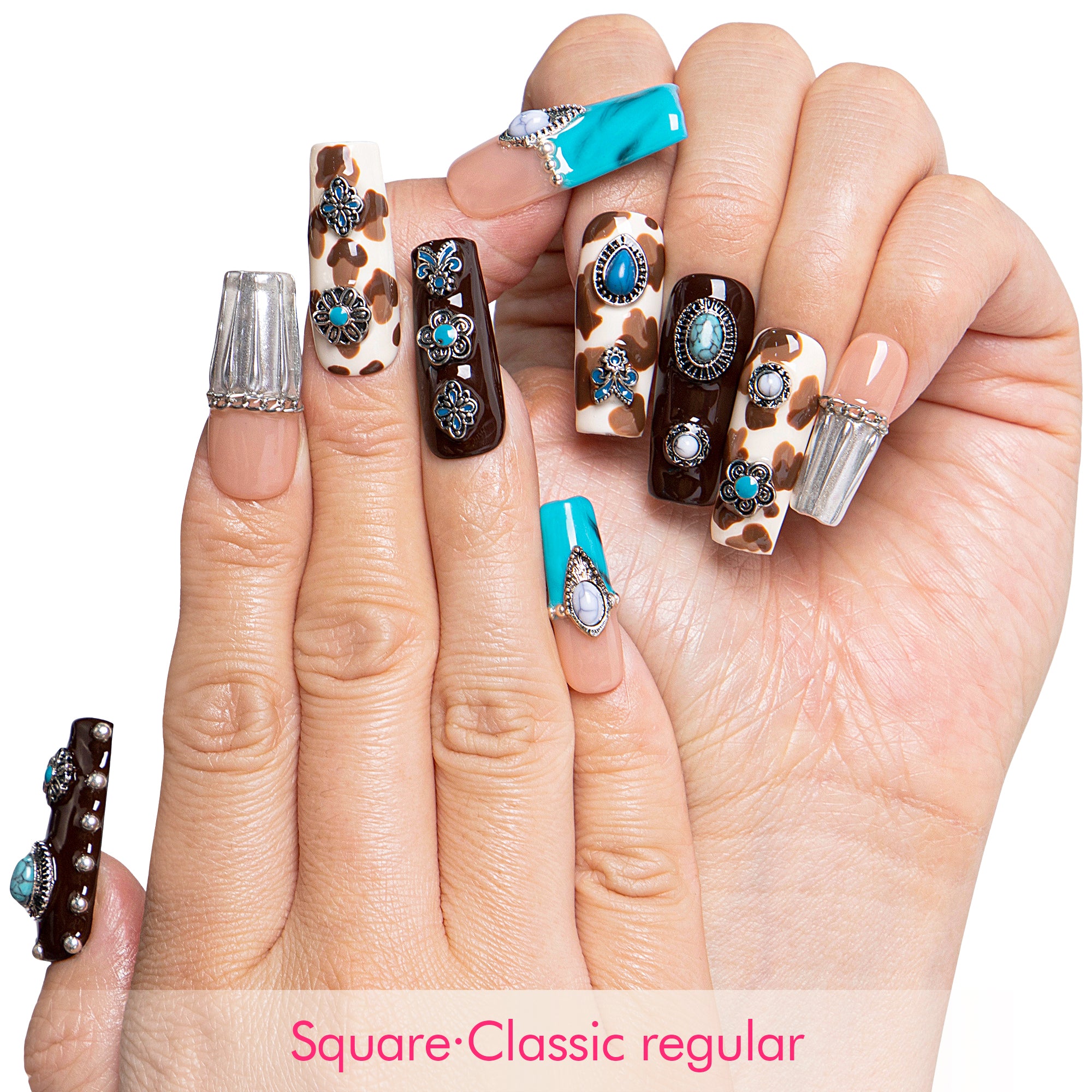 Cowgirl's Dream Handmade Nails H644