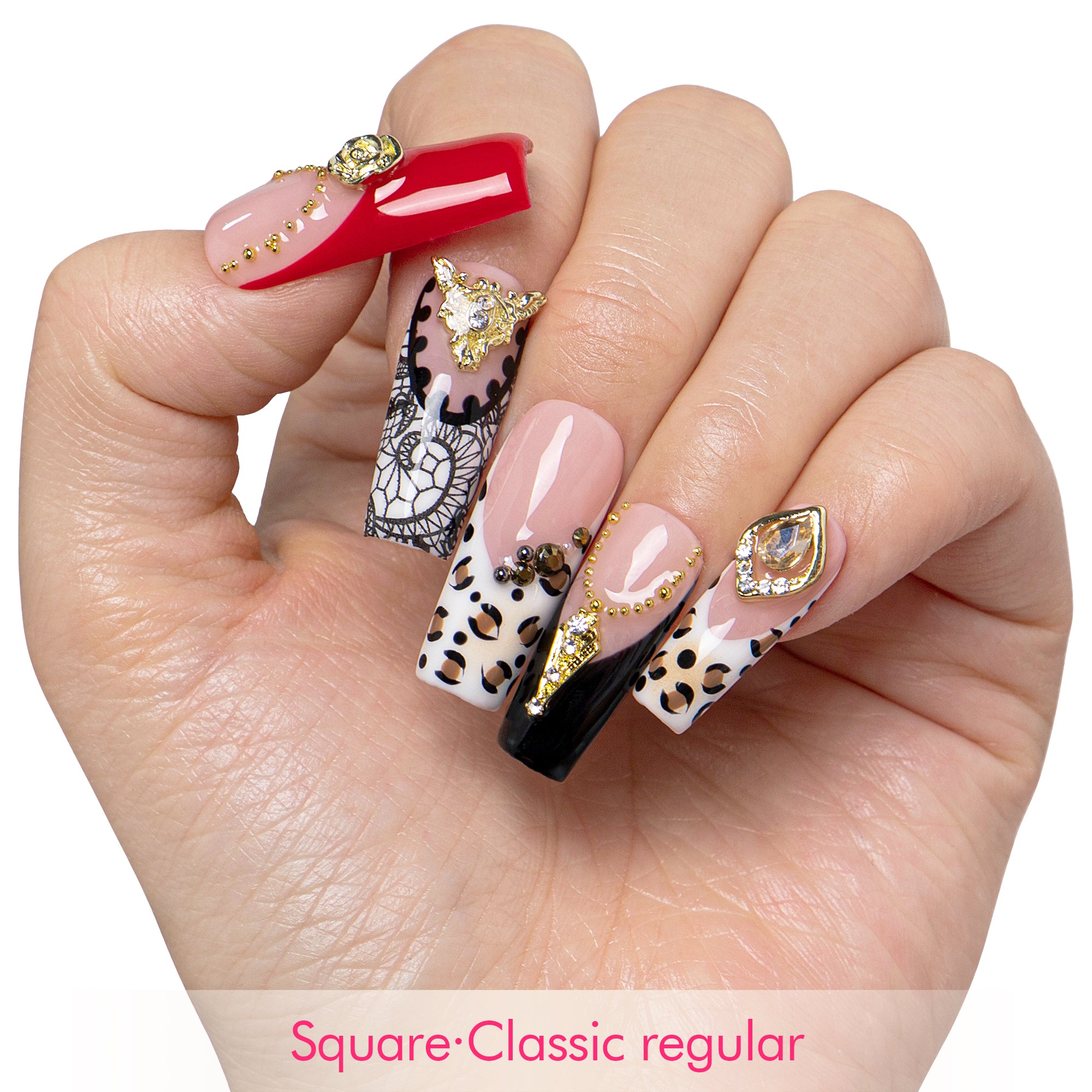 Forbidden Glam Handmade Nails H646