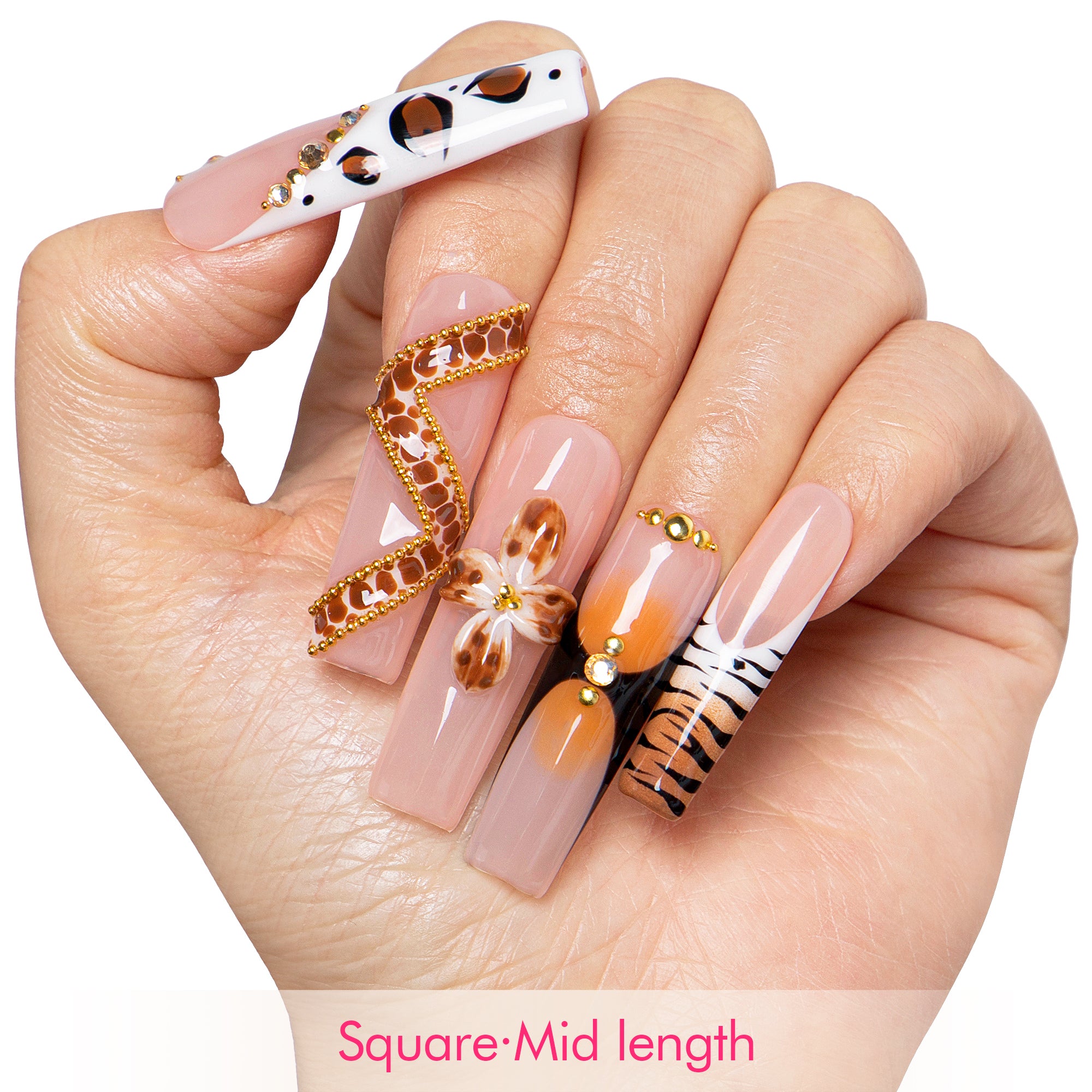 Untamed Vixen Handmade Nails H648
