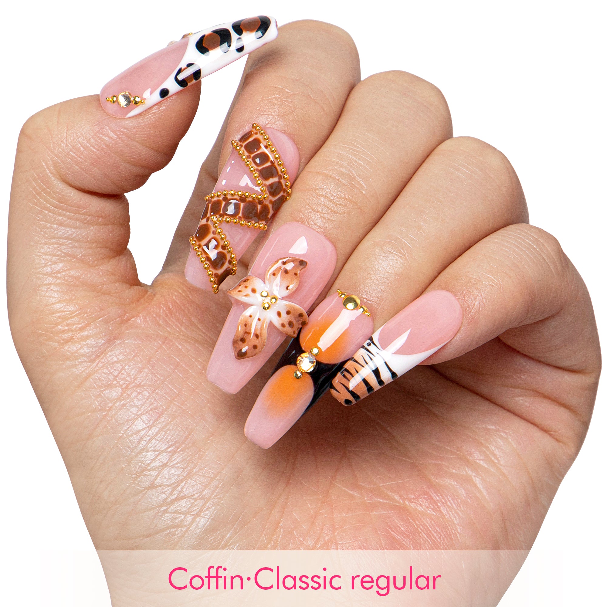 Untamed Vixen Handmade Nails H648