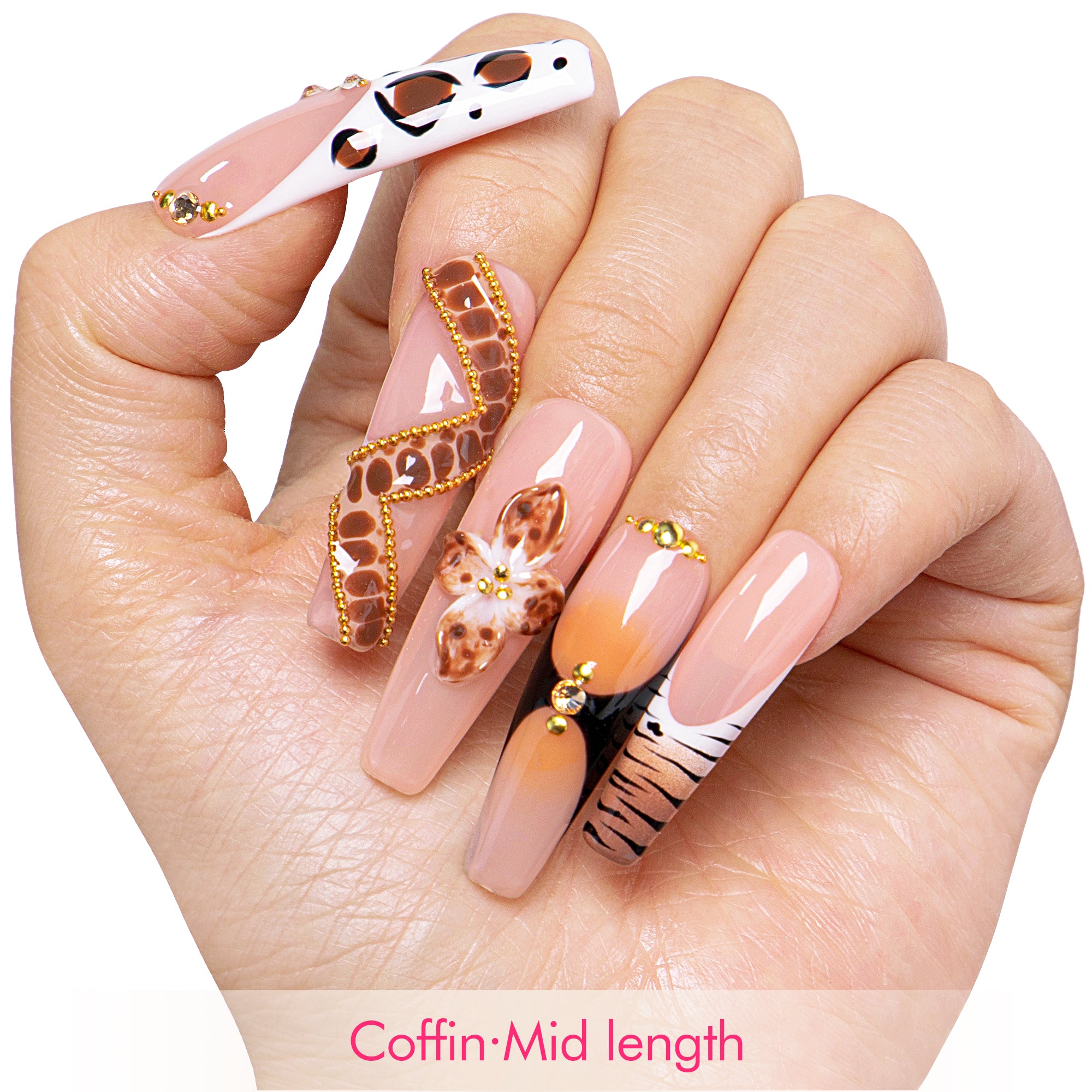Untamed Vixen Handmade Nails H648
