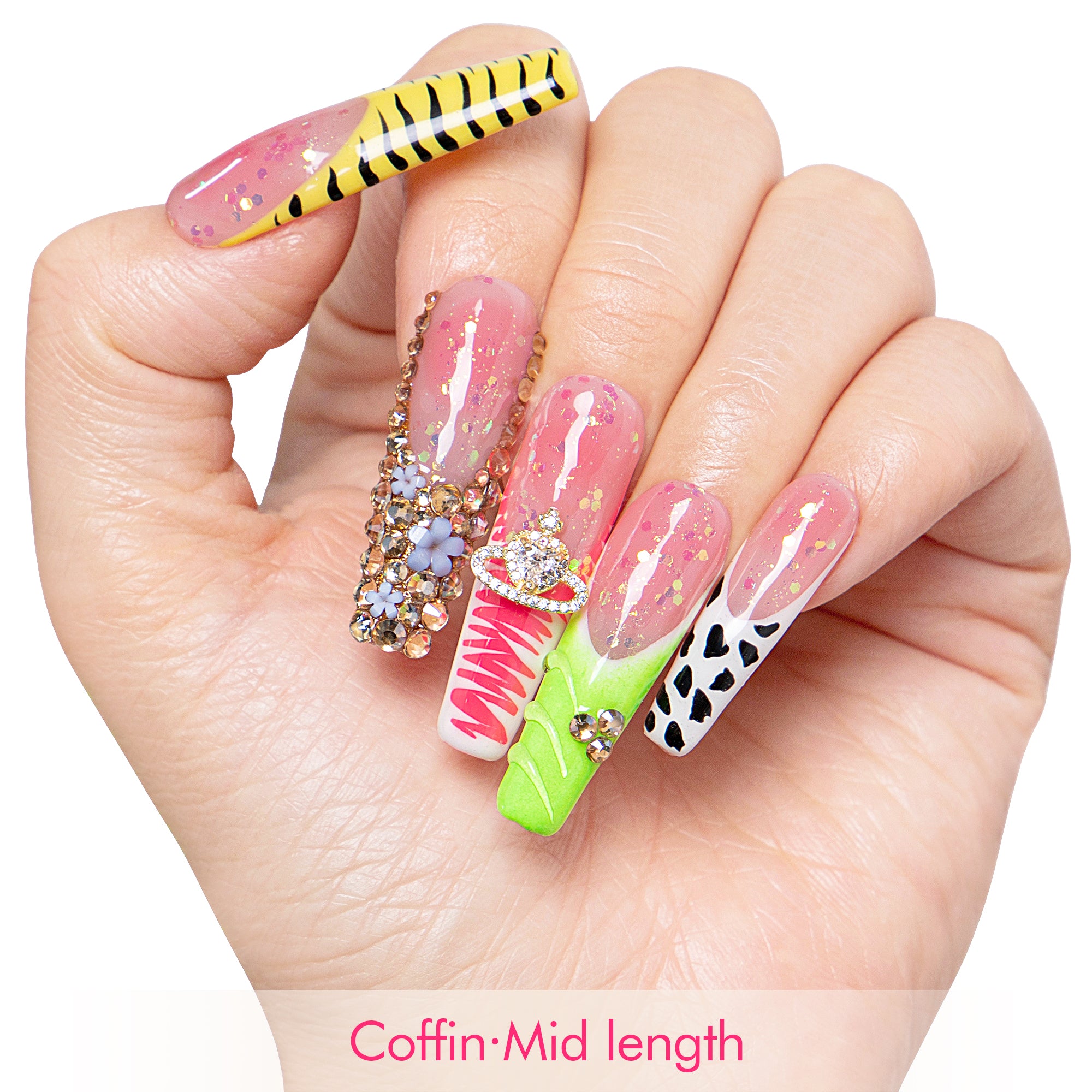 Fun Story Handmade Nails H651