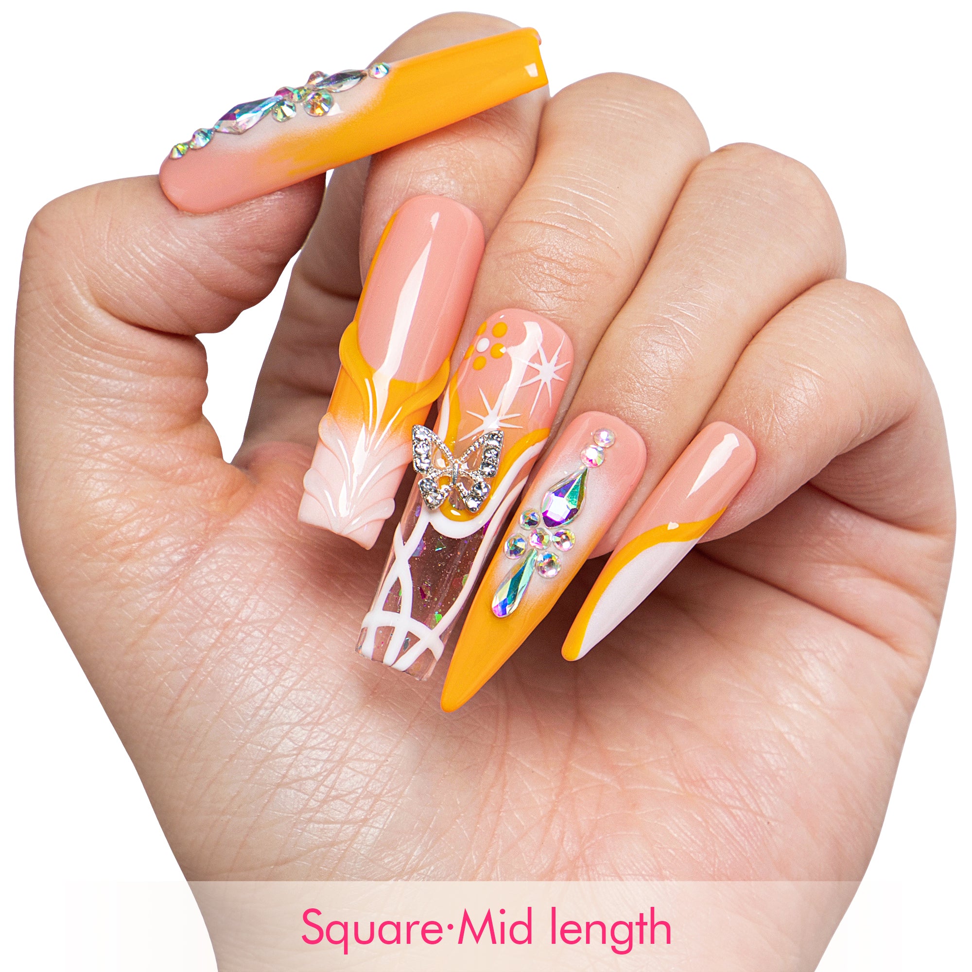 Sunlit Dream Handmade Nails H663