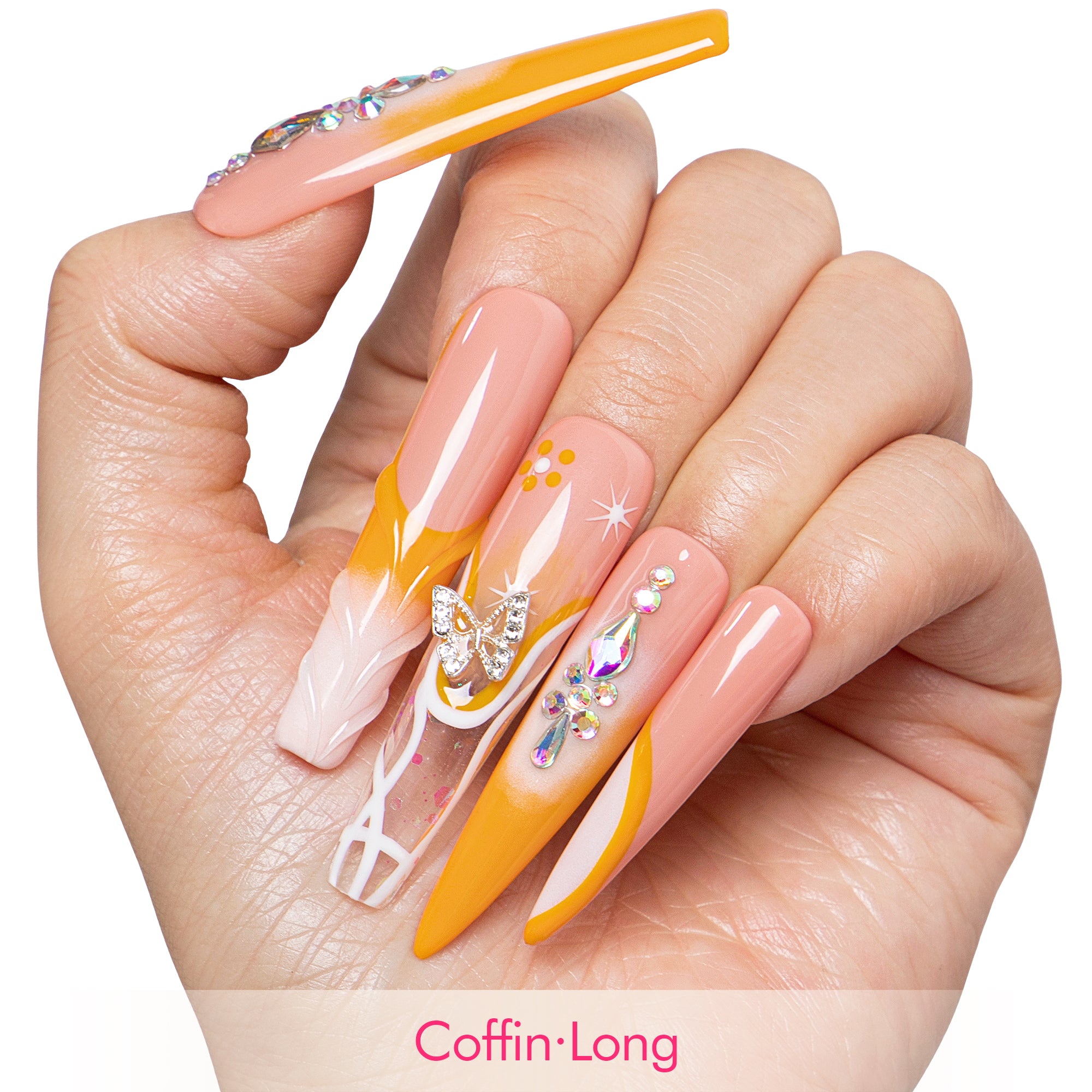 Sunlit Dream Handmade Nails H663