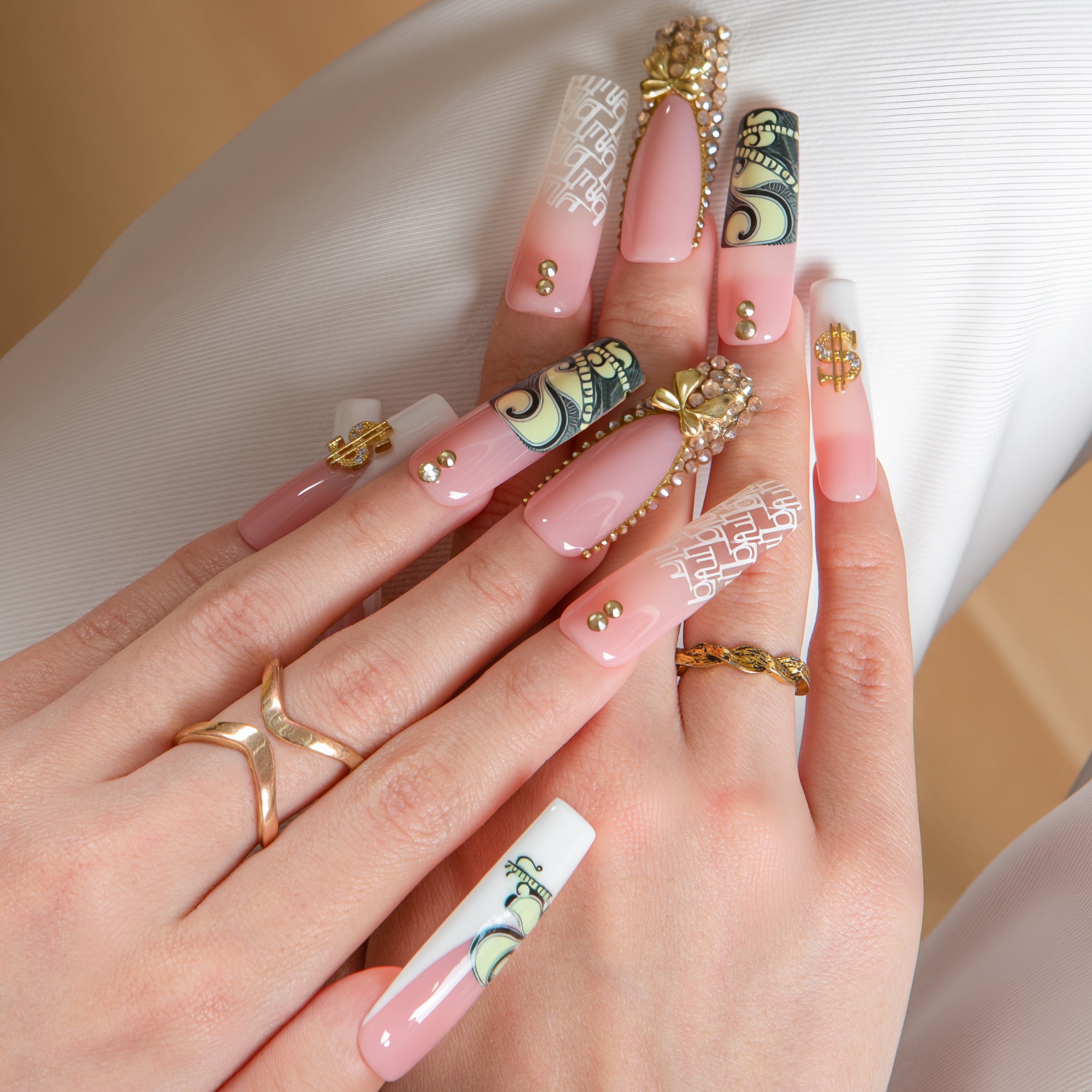 Lustre of Fortune Handmade Nails H669