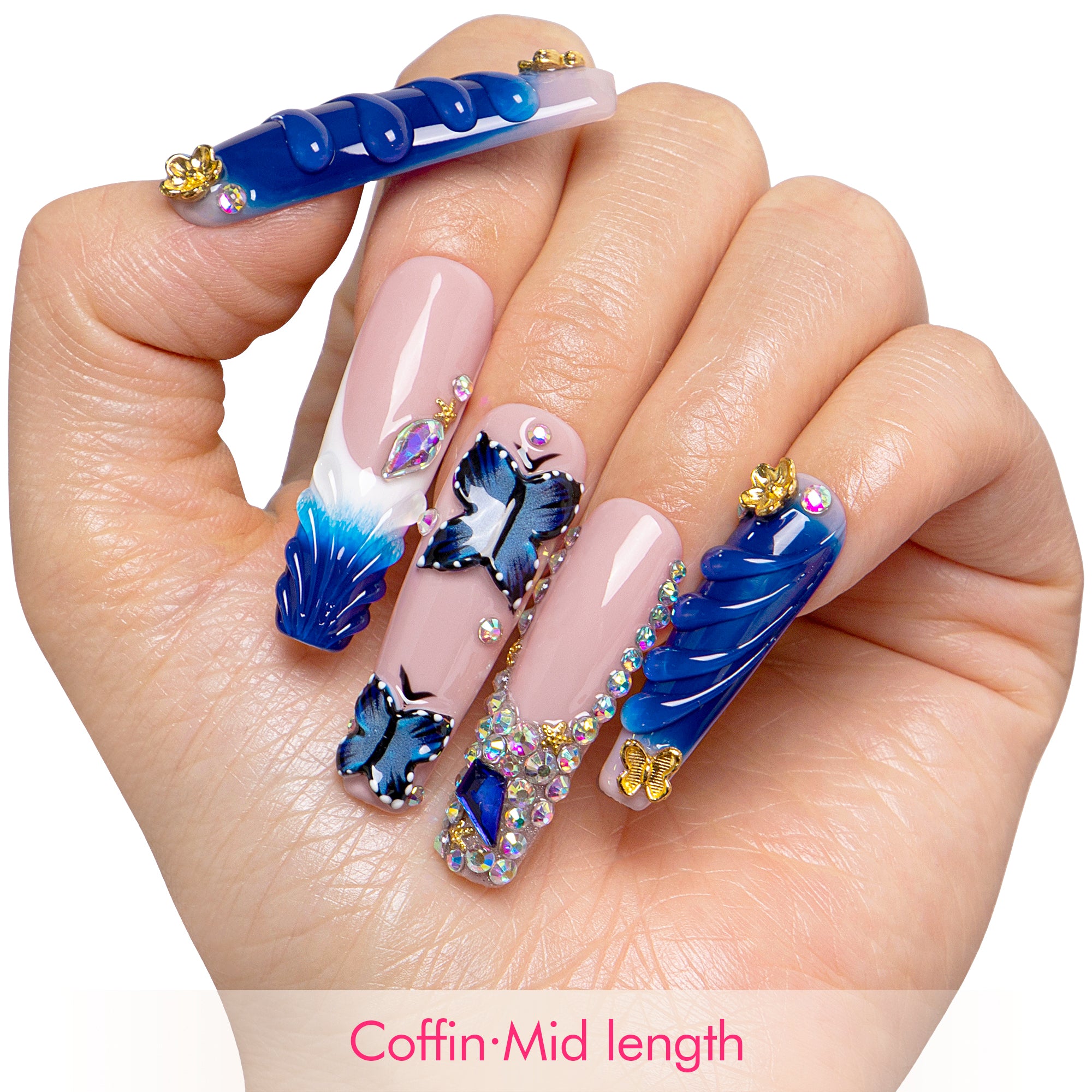 Mystic Land Handmade Nails H678