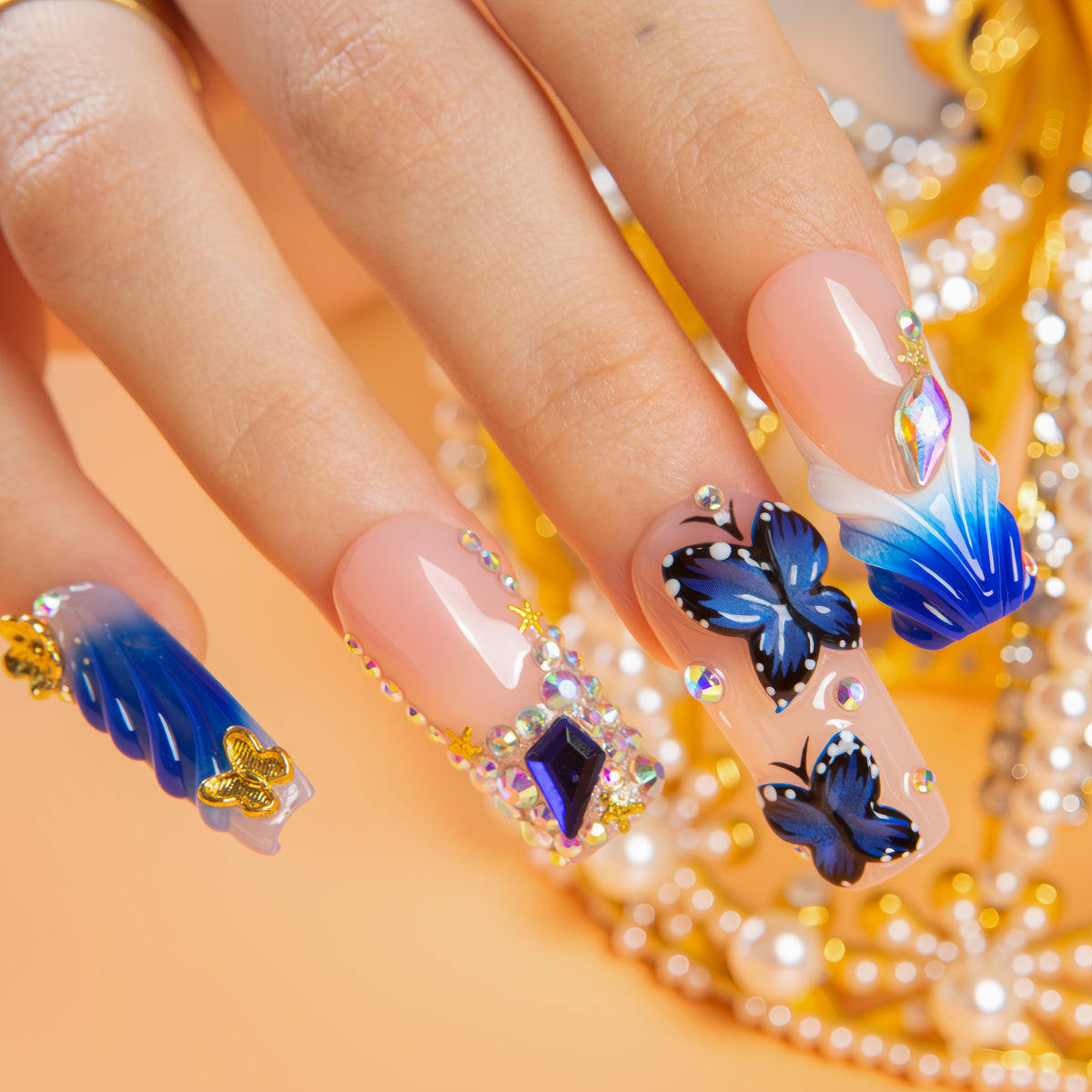 Mystic Land Handmade Nails H678