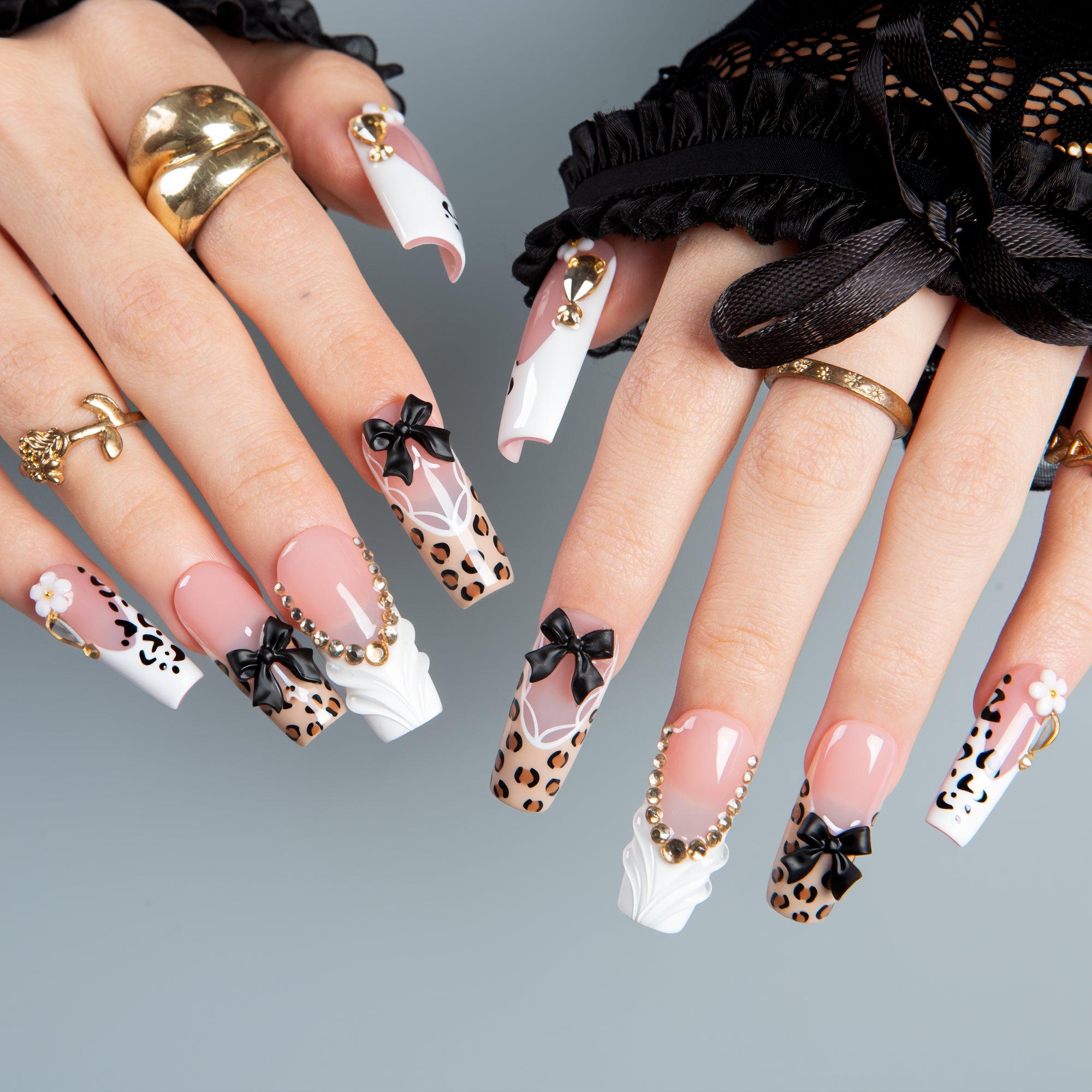 Chic Wild Handmade Nails H681