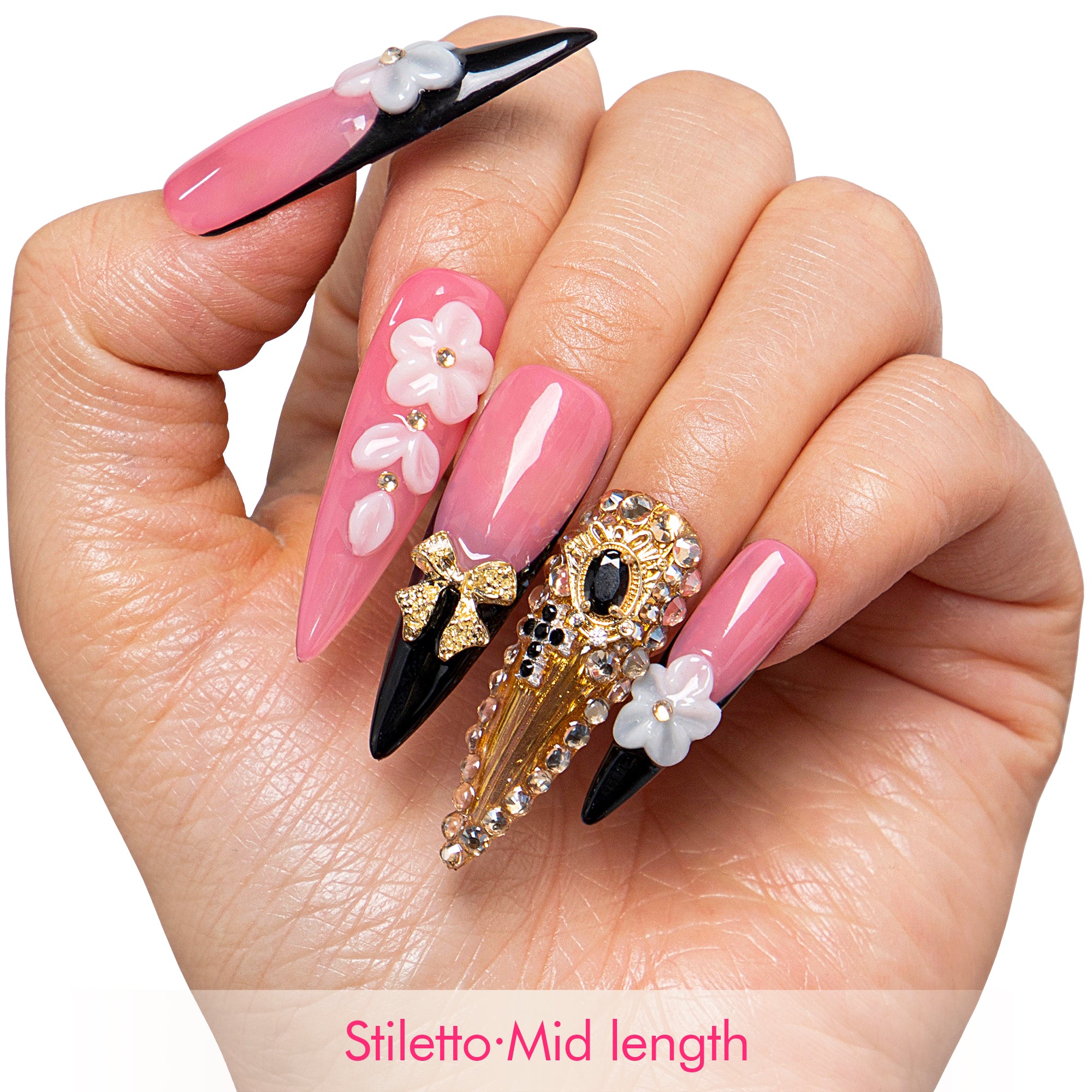 Noir Diva Handmade Nails H685