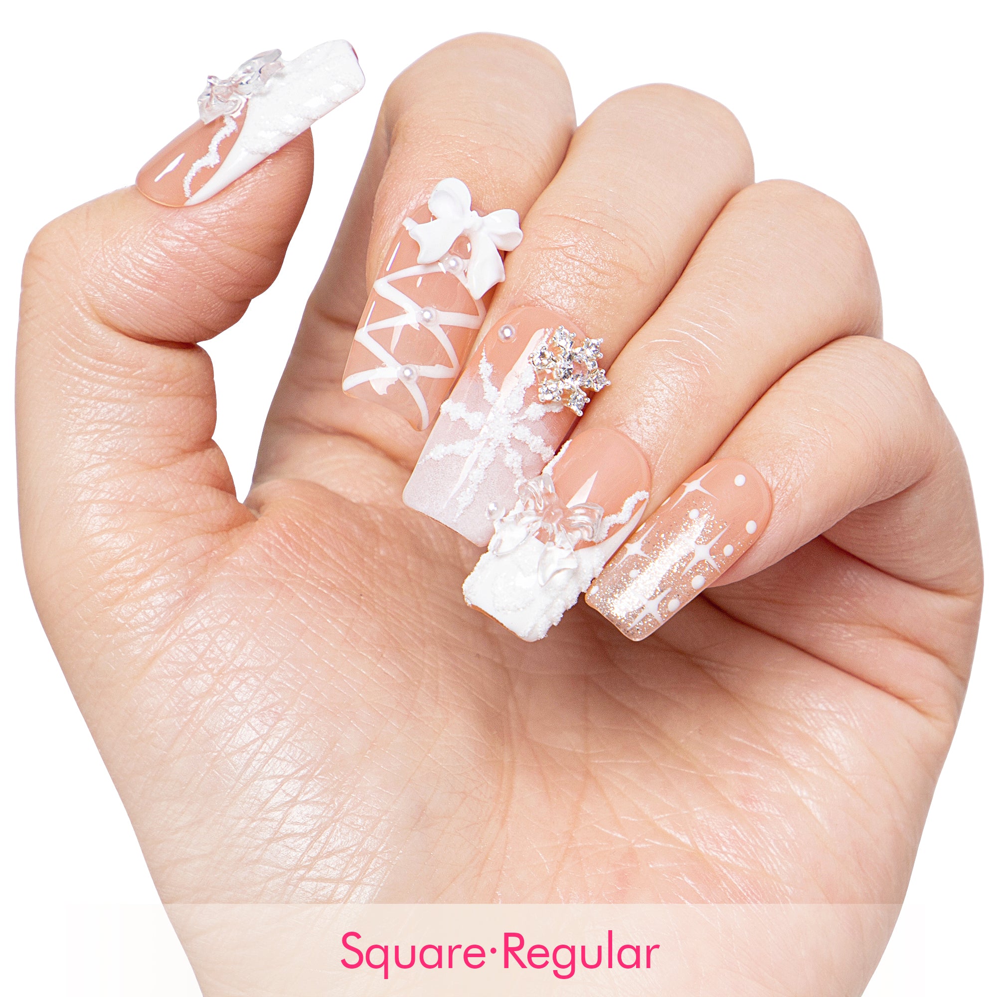 Frost Gift Handmade Nails H693