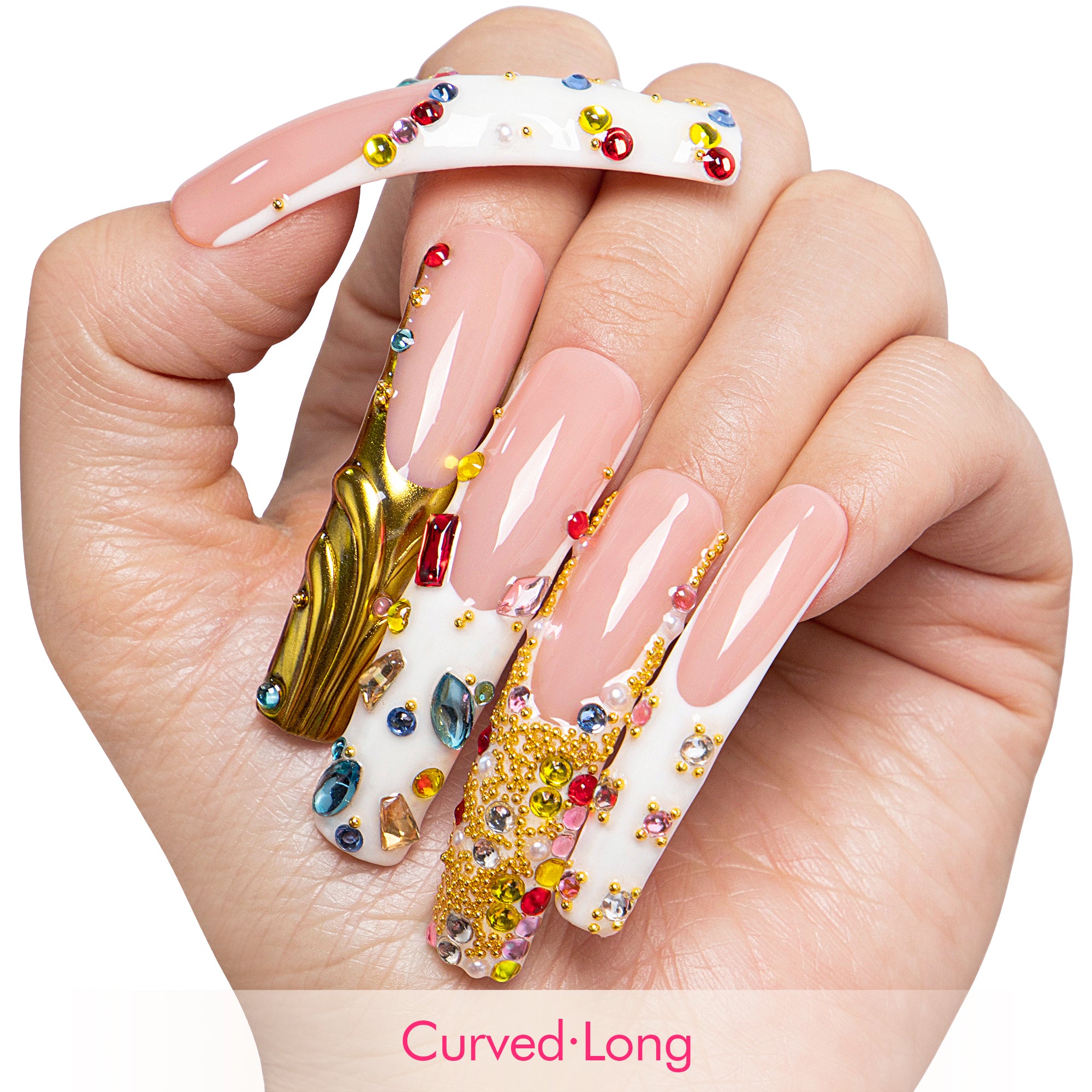 Jewel Feast Handmade Nails H694