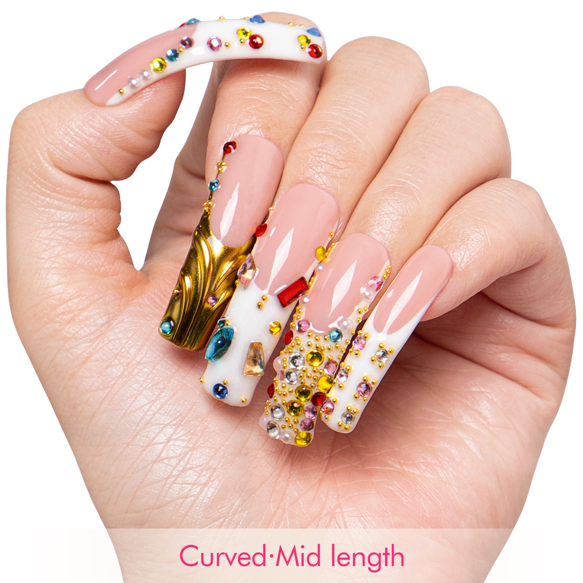 Jewel Feast Handmade Nails H694