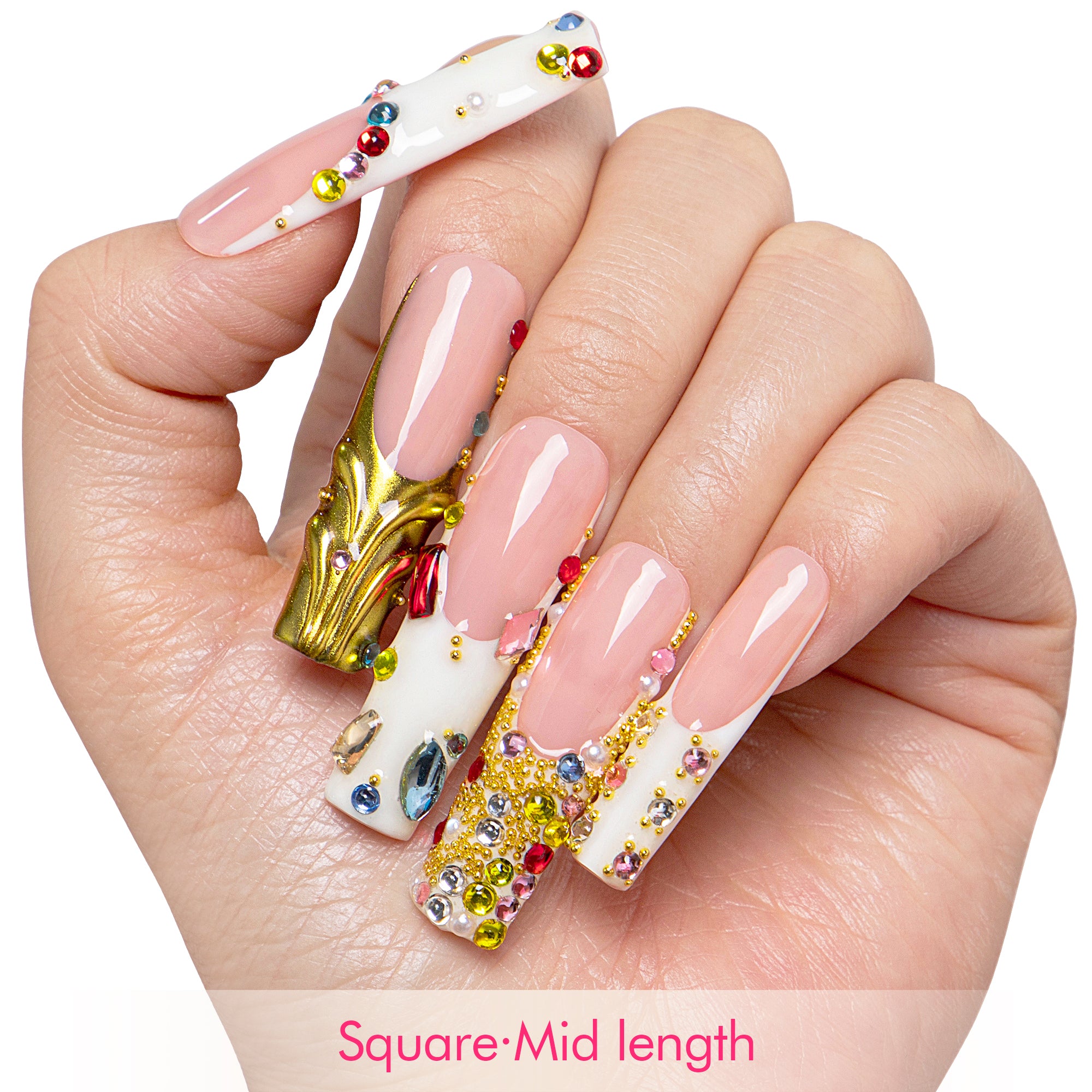 Jewel Feast Handmade Nails H694