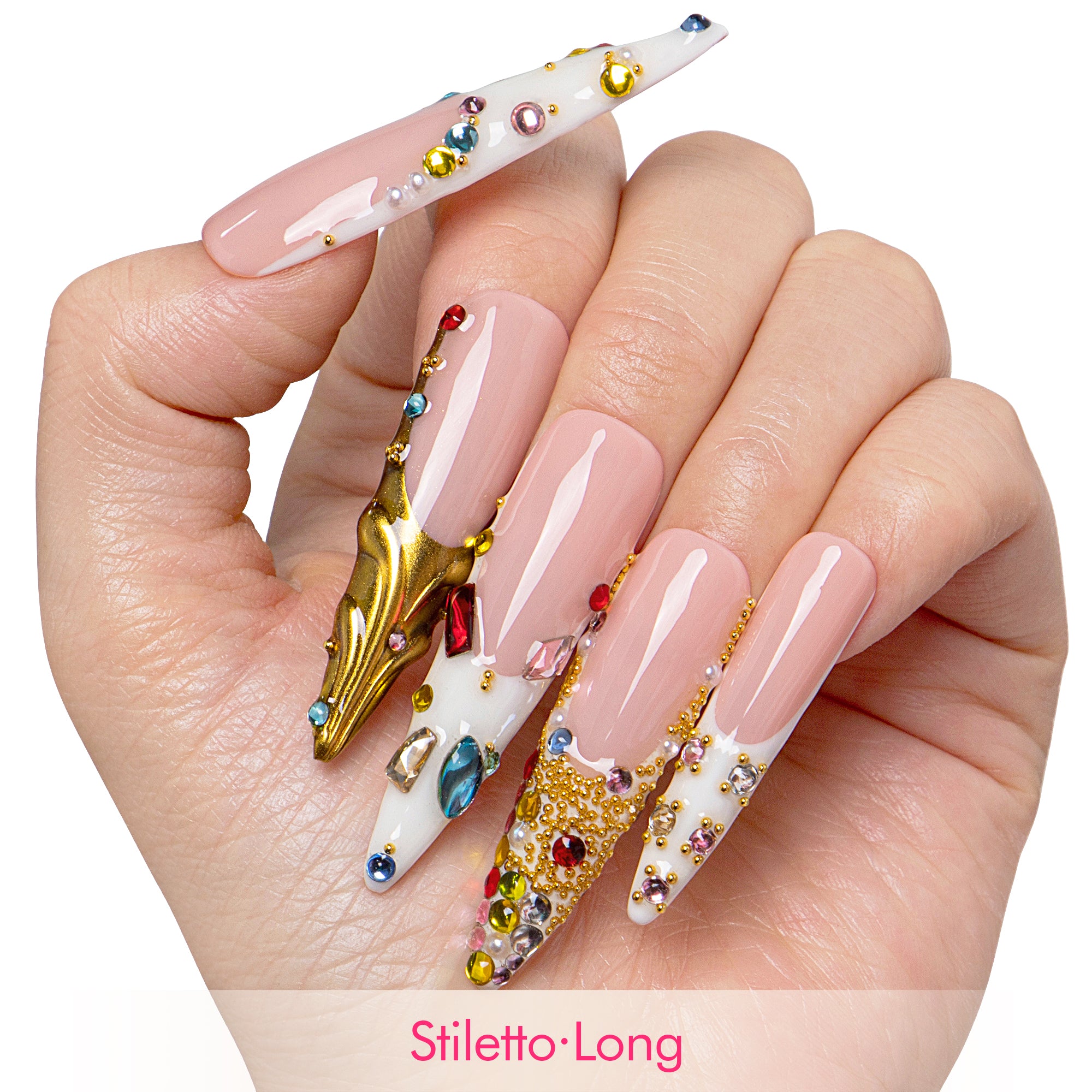 Jewel Feast Handmade Nails H694