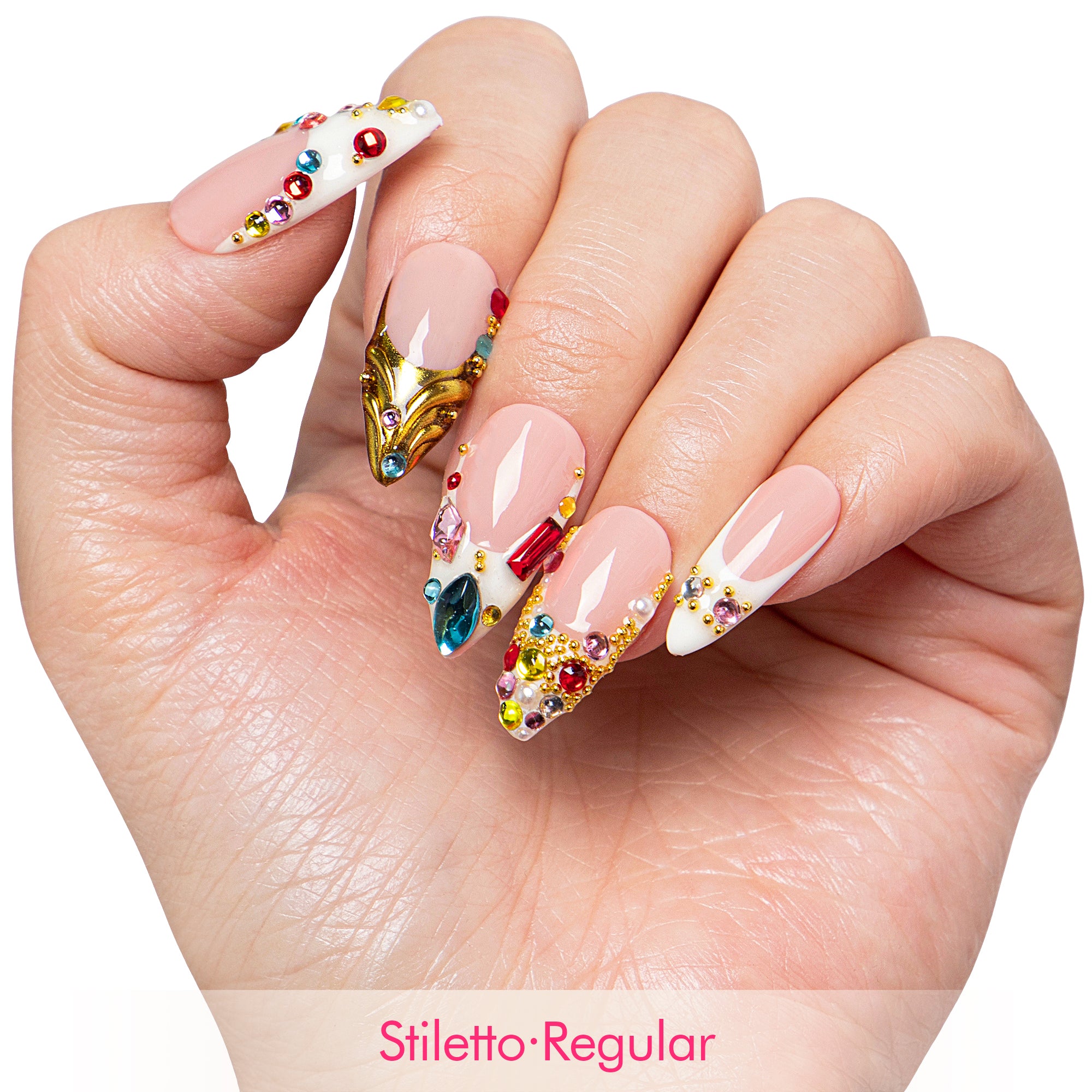 Jewel Feast Handmade Nails H694