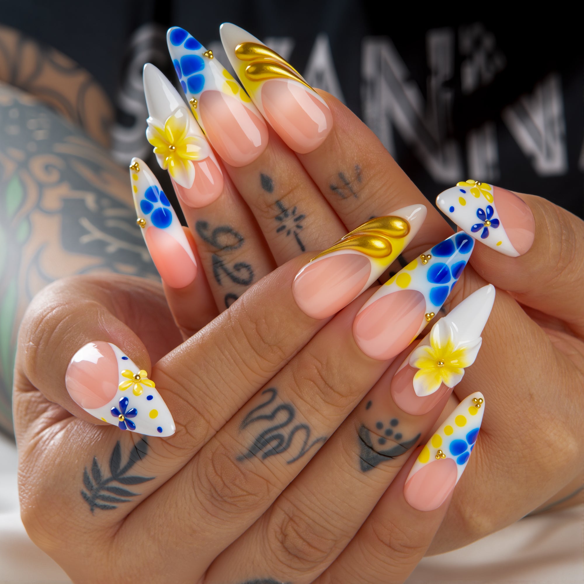 Morning Dew Handmade Nails H696