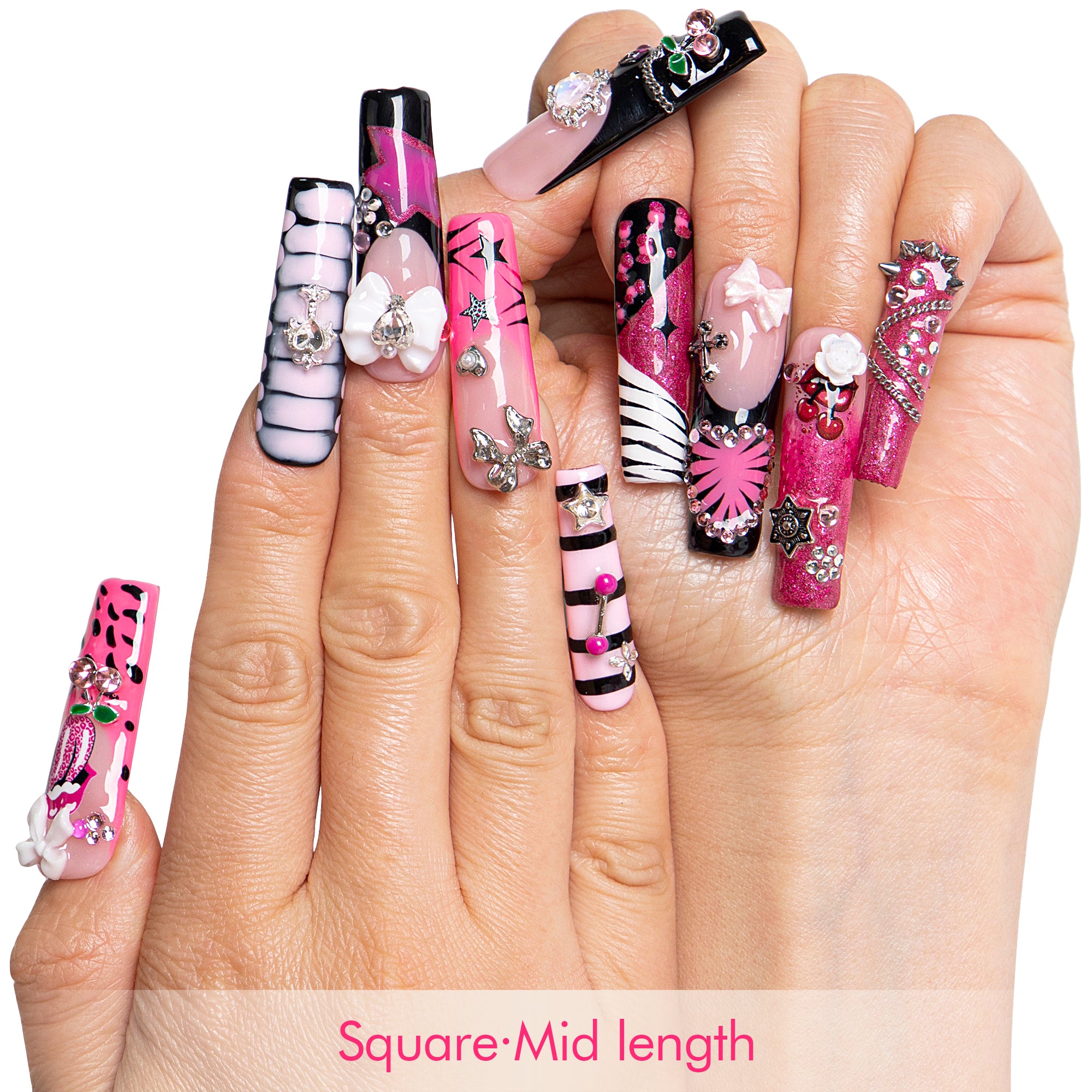 Rebel Queen Handmade Nails H709